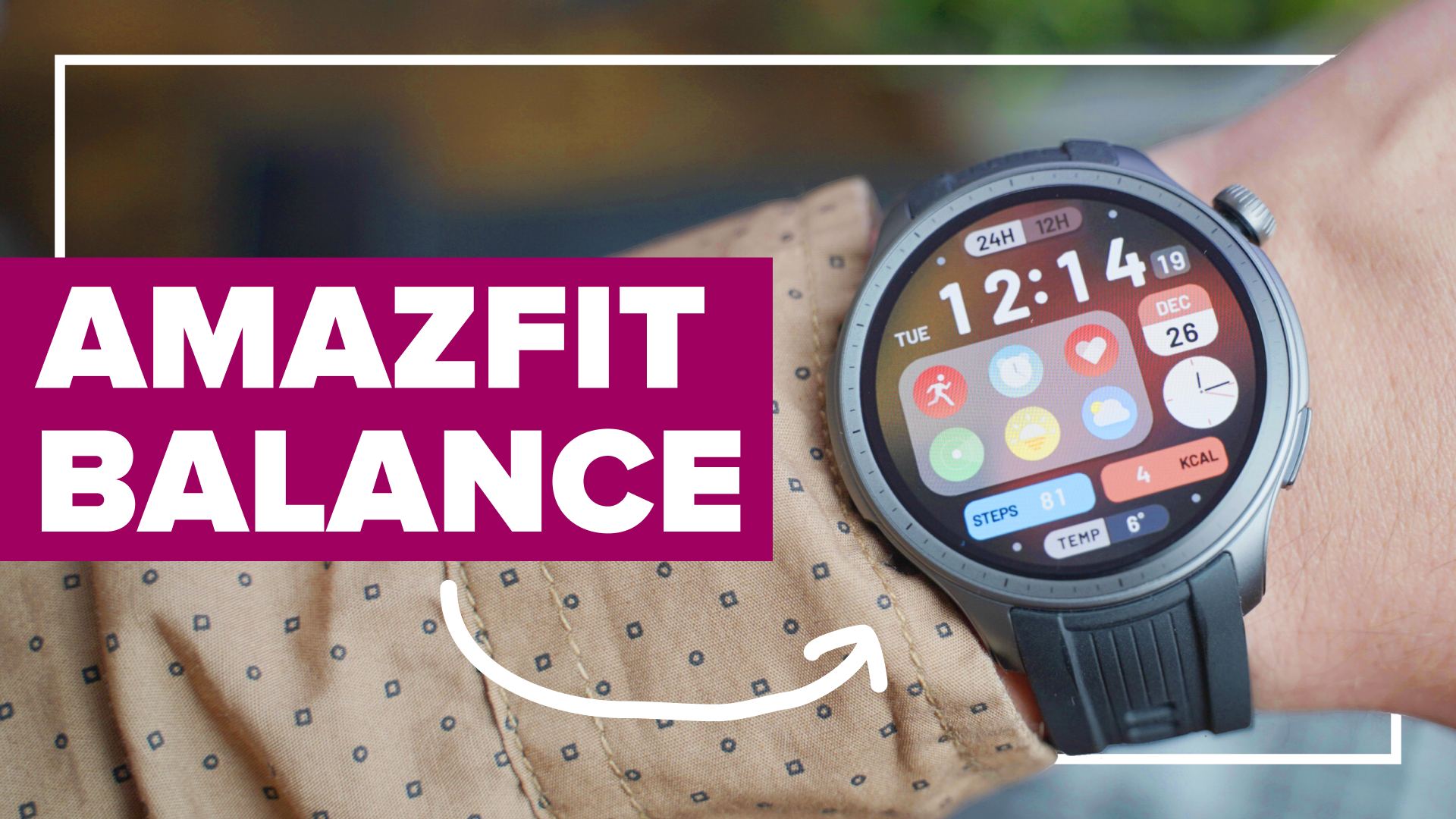 W końcu mamy płatności zbliżeniowe! Amazfit Balance – recenzja