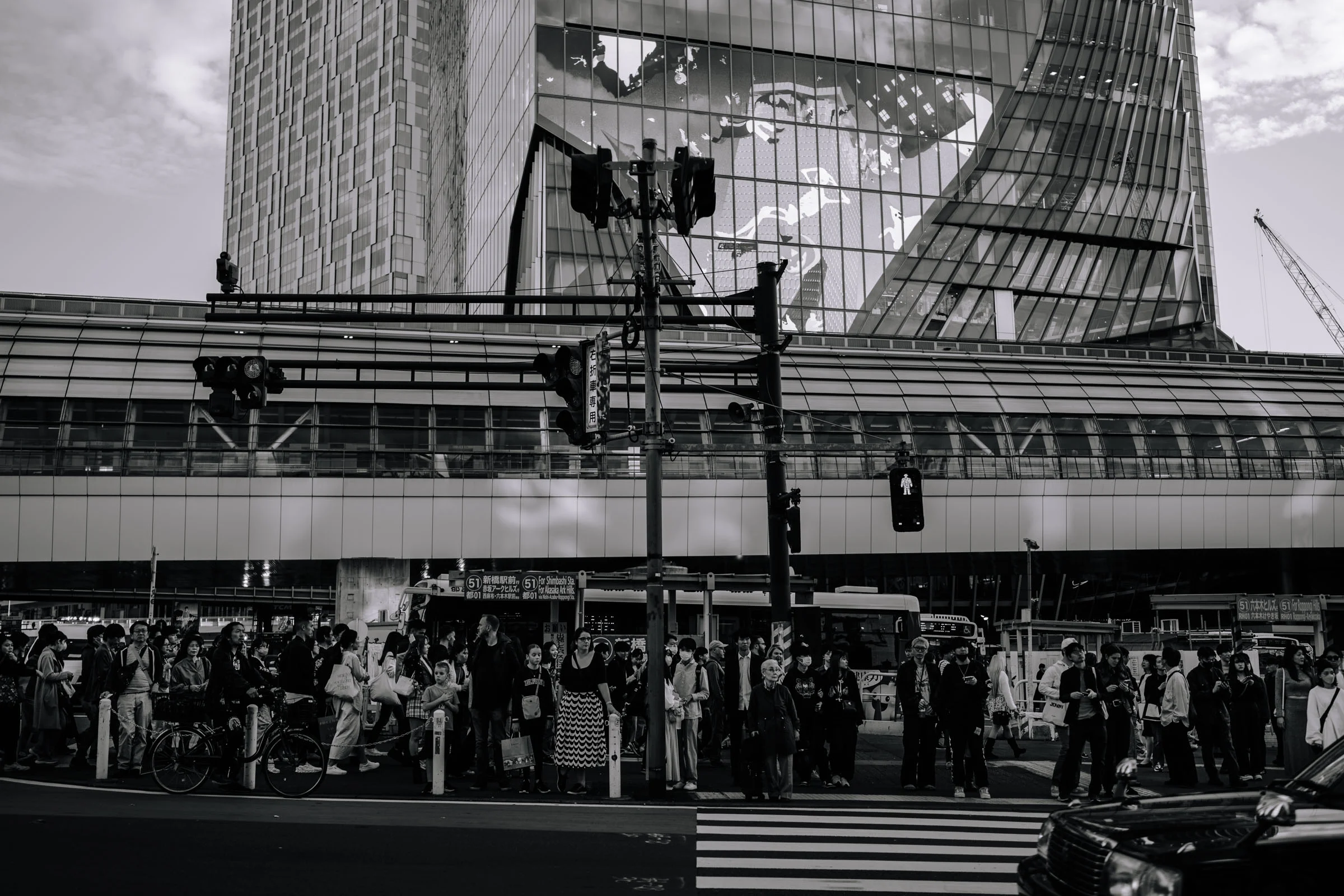 Tokio, Nikon Zf, tryb Black&White. Fot. Krzysztof Basel.