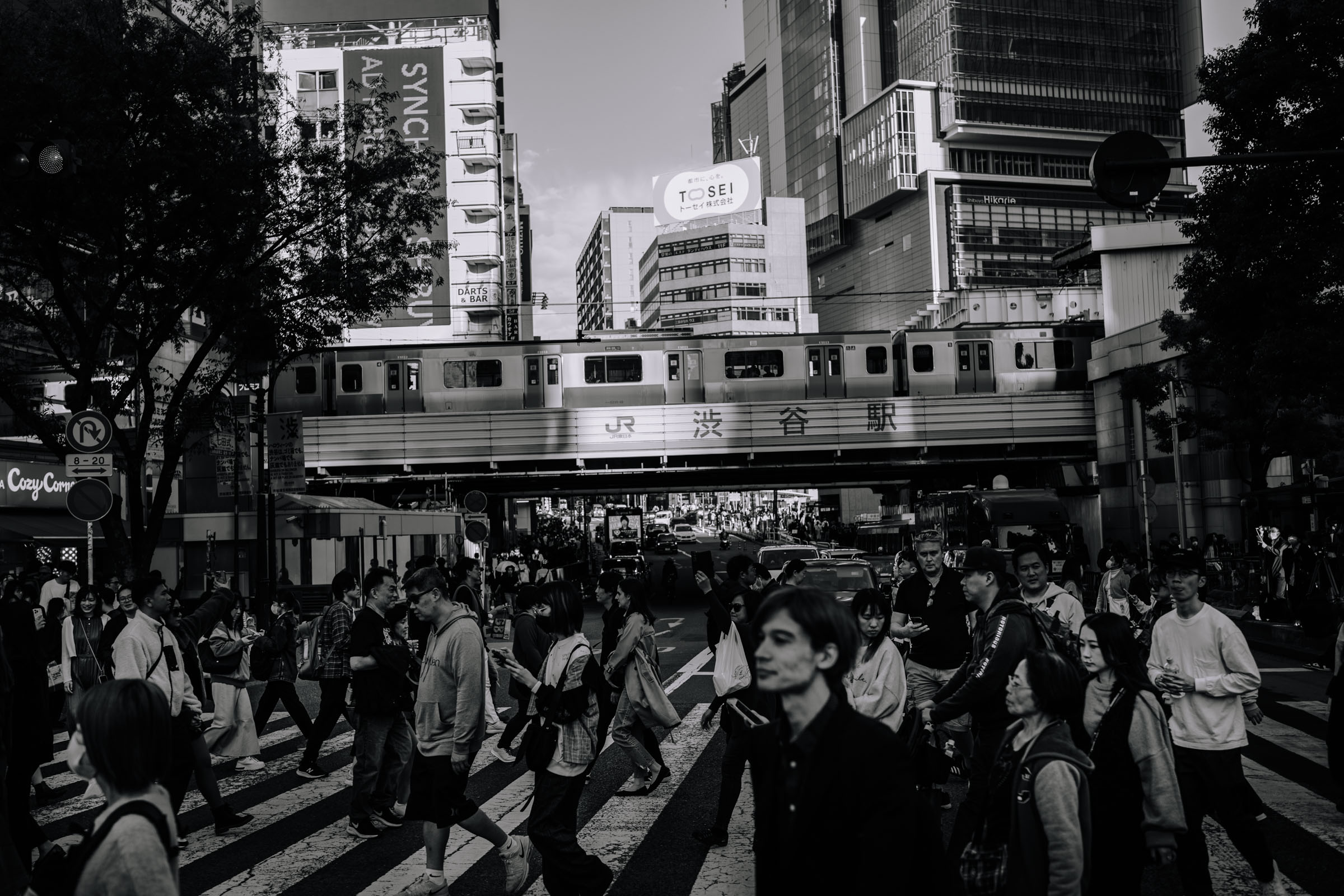 Tokio, Nikon Zf, tryb Black&White. Fot. Krzysztof Basel.