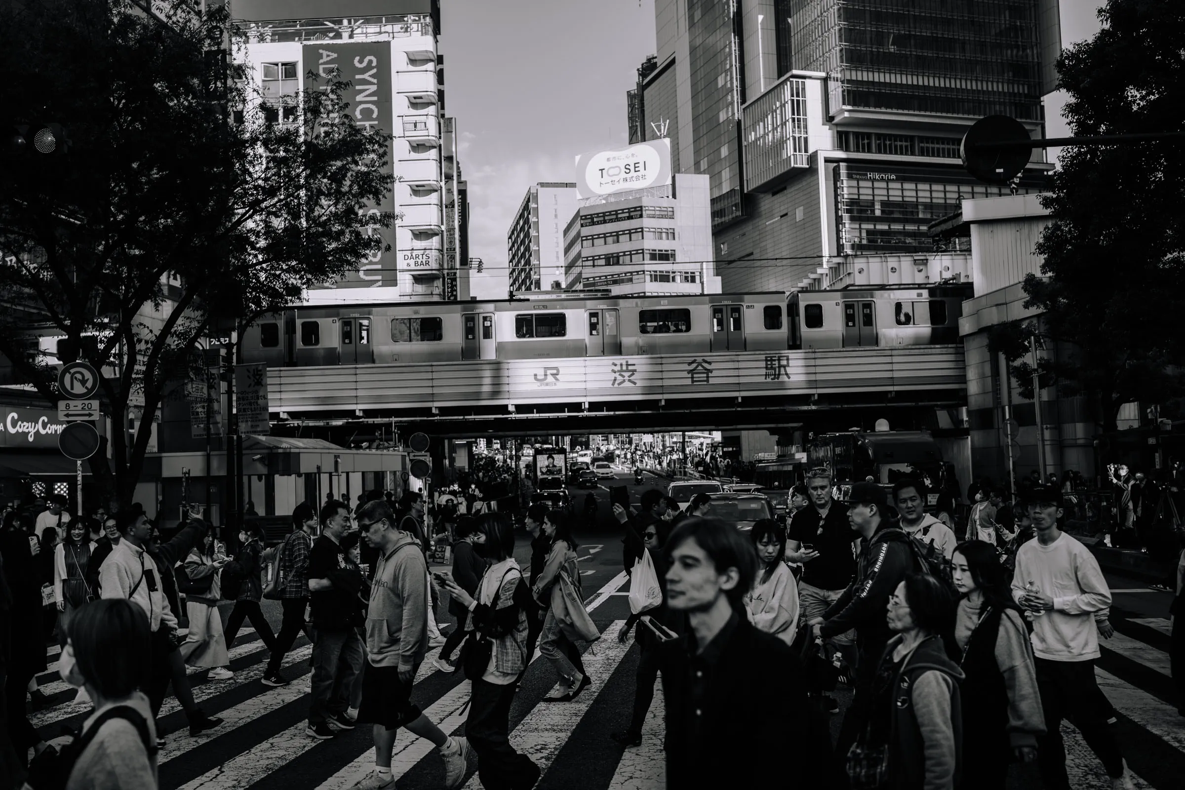 Tokio, Nikon Zf, tryb Black&White. Fot. Krzysztof Basel.