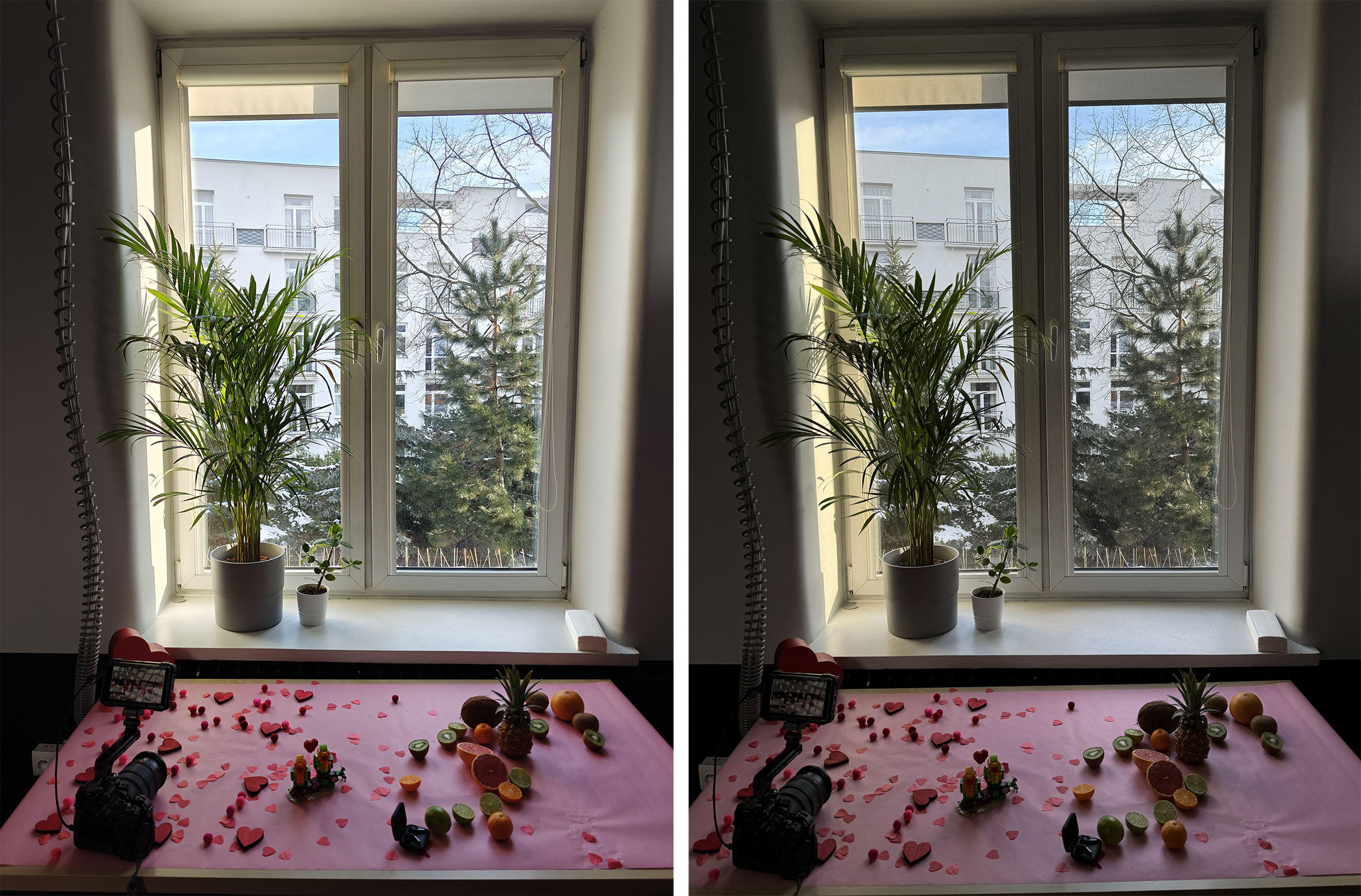 Po lewej: OnePlus 12, po prawej: iPhone 15 Pro Max. Fot. KB.