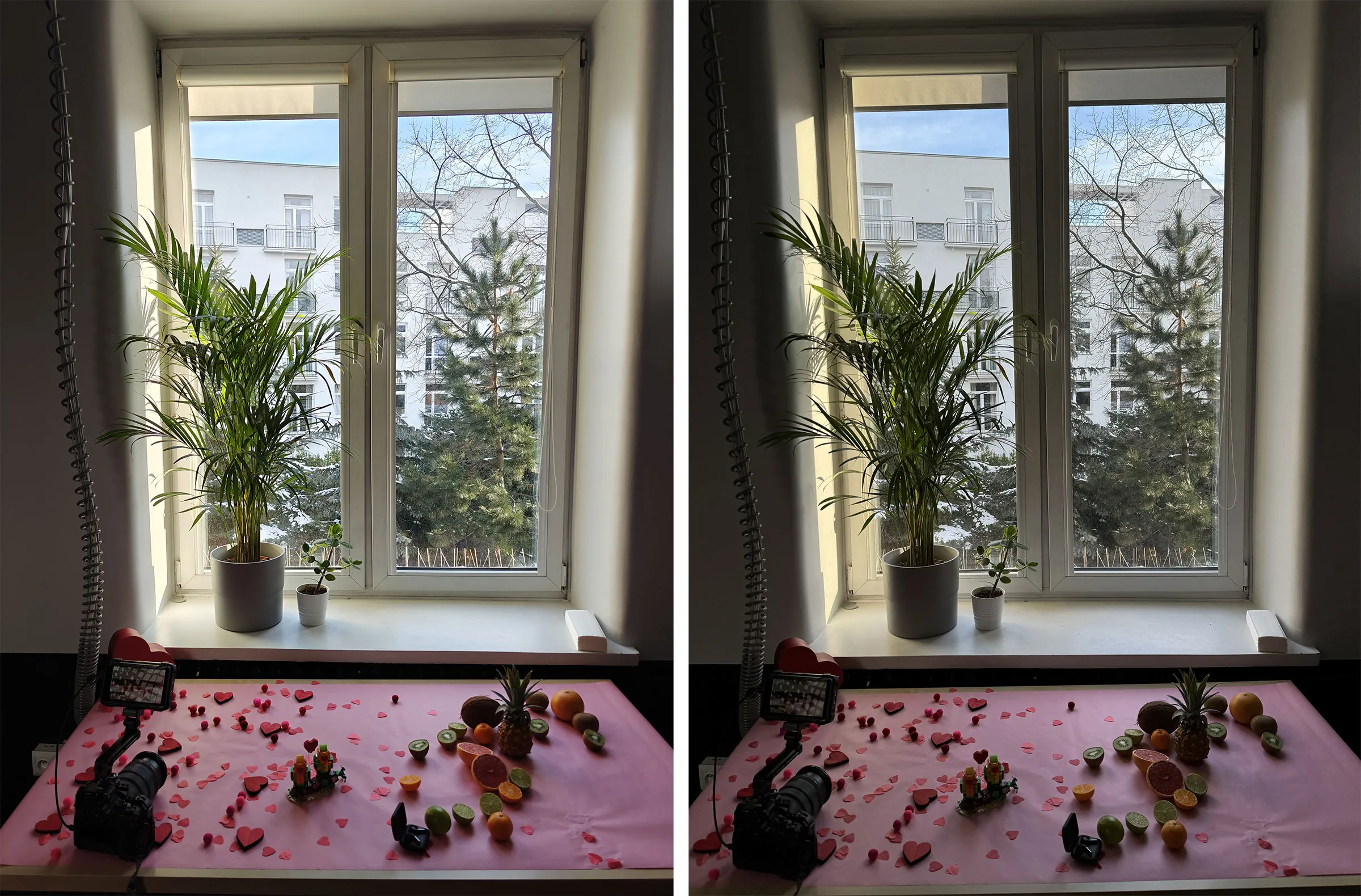 Po lewej: OnePlus 12, po prawej: iPhone 15 Pro Max. Fot. KB.