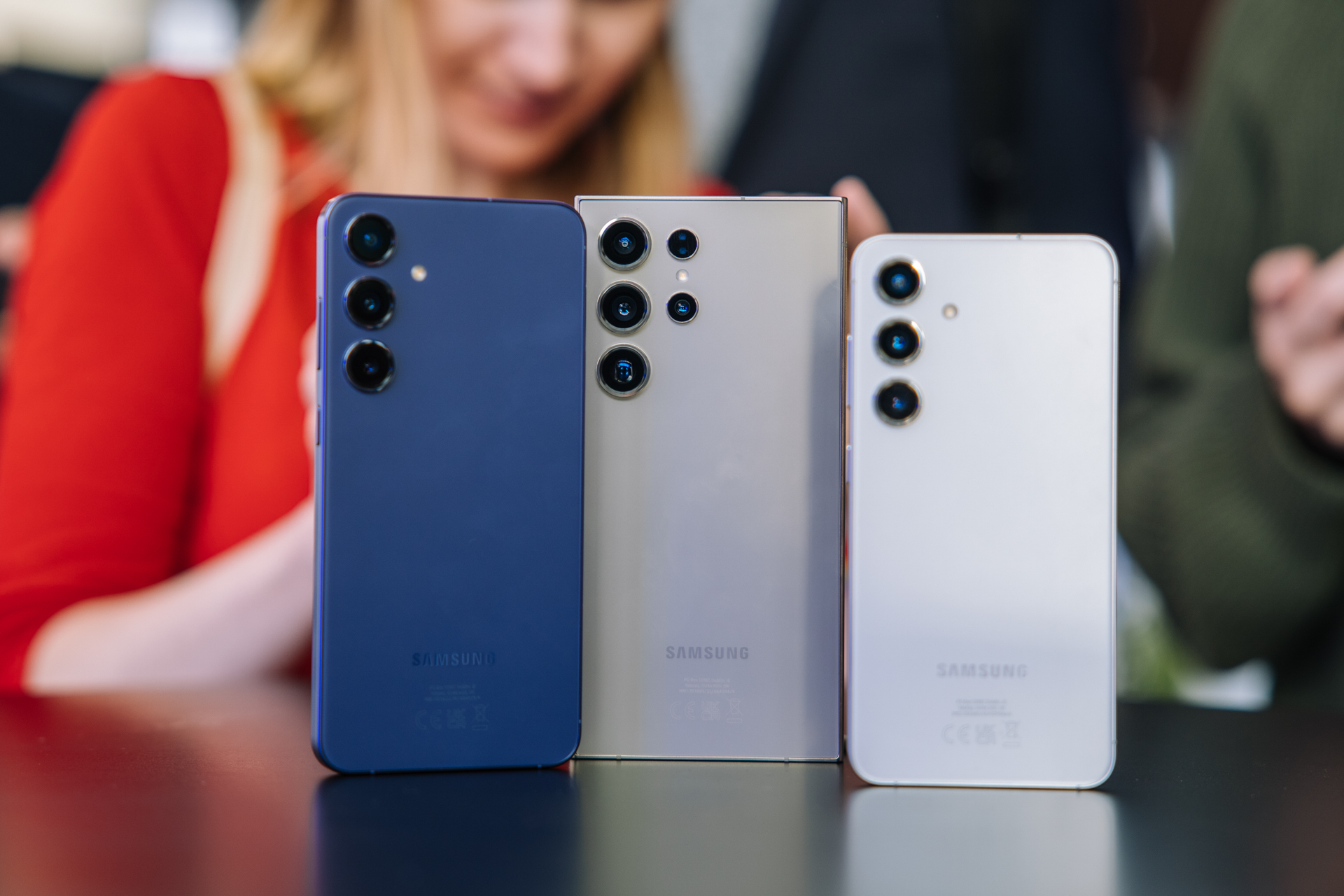 Samsung Galaxy S24, S24+ i S24 Ultra, fot. Krzysztof Basel.