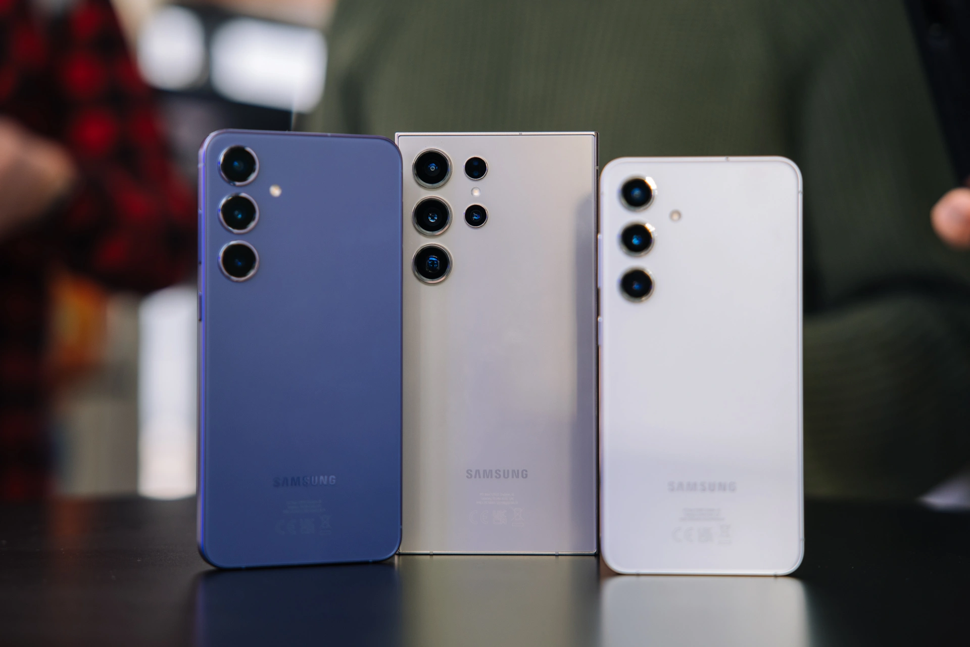 Samsung Galaxy S24, S24+ i S24 Ultra, fot. Krzysztof Basel.