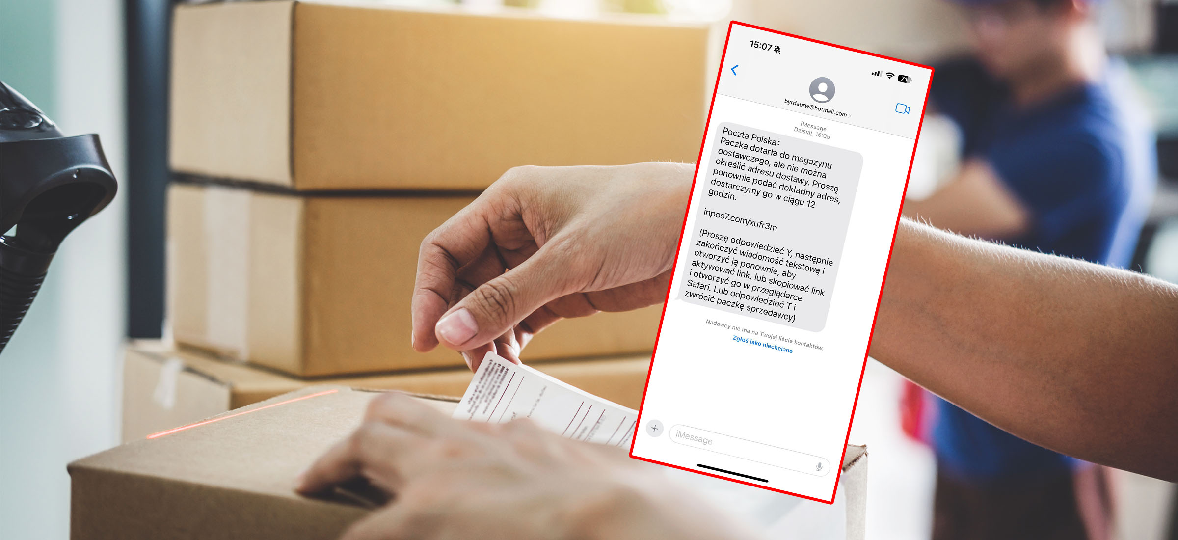 Takie SMS-y oszuści wysyłają Polakom. Tym razem wymyślili coś nowego