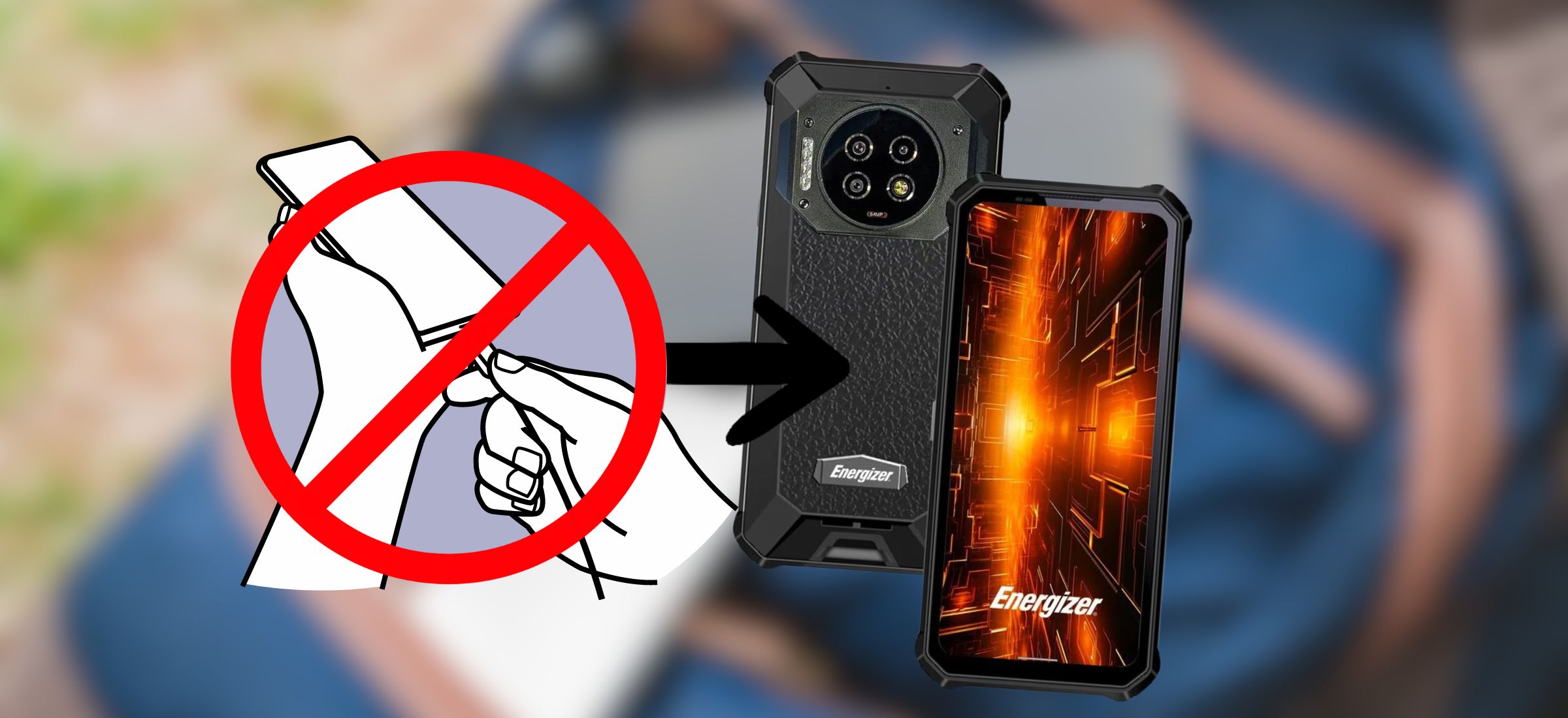 Oto Energizer Hard Case P28K. Telefon z baterią 28000 mAh