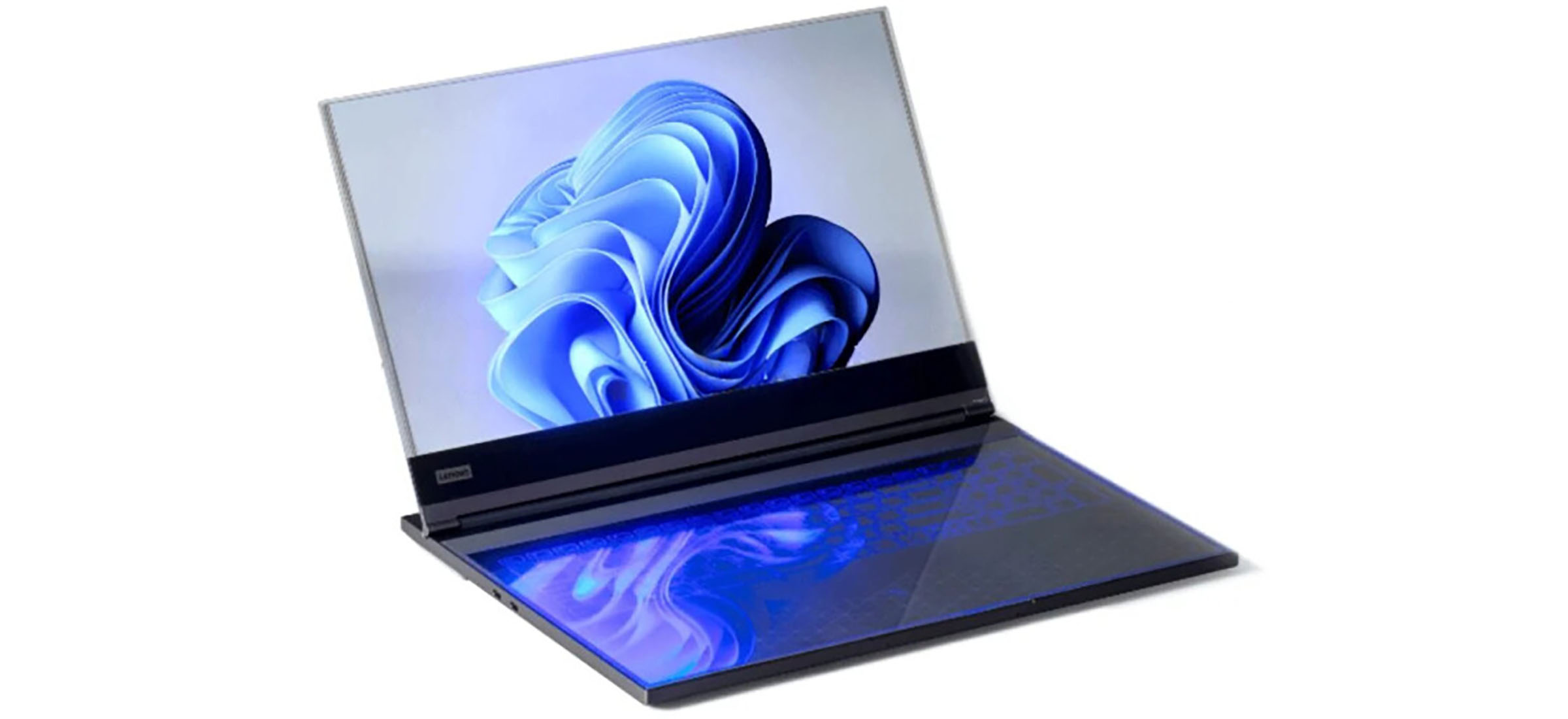 Lenovo ThinkBook przezroczysty laptop
