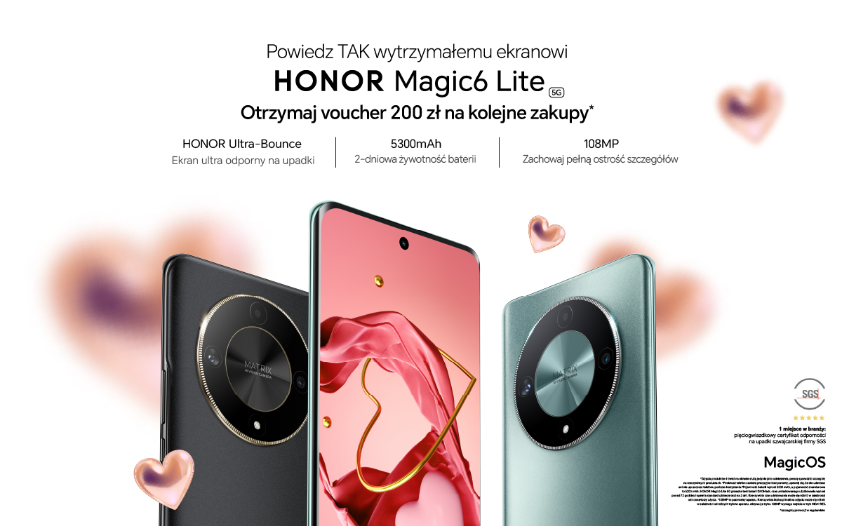 honor magic 6 lite promka
