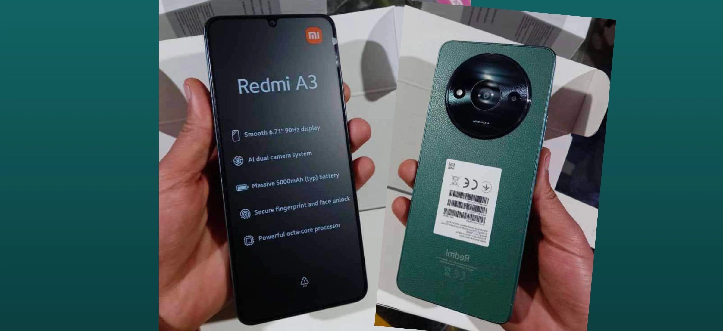 Xiaomi Redmi A3 wyciekł