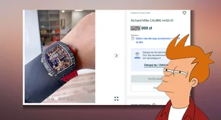 Dobra okazja na OLX. Można oszczędzić 130 tys. zł i mieć zegarek, jakiego nie ma nikt