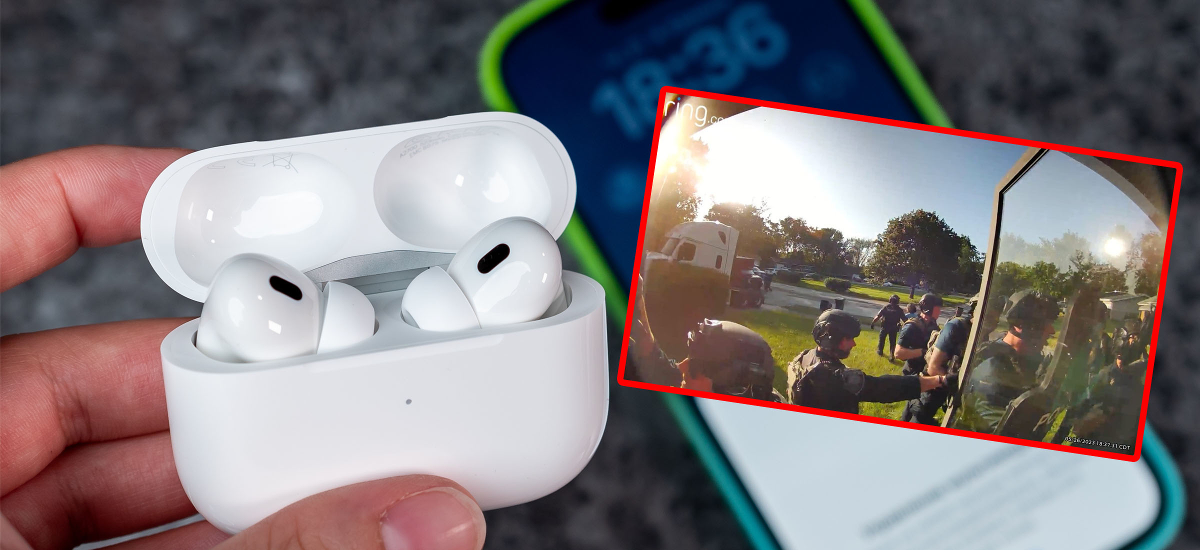 Policja rozwaliła im dom. Powodem funkcja Znajdź od Apple