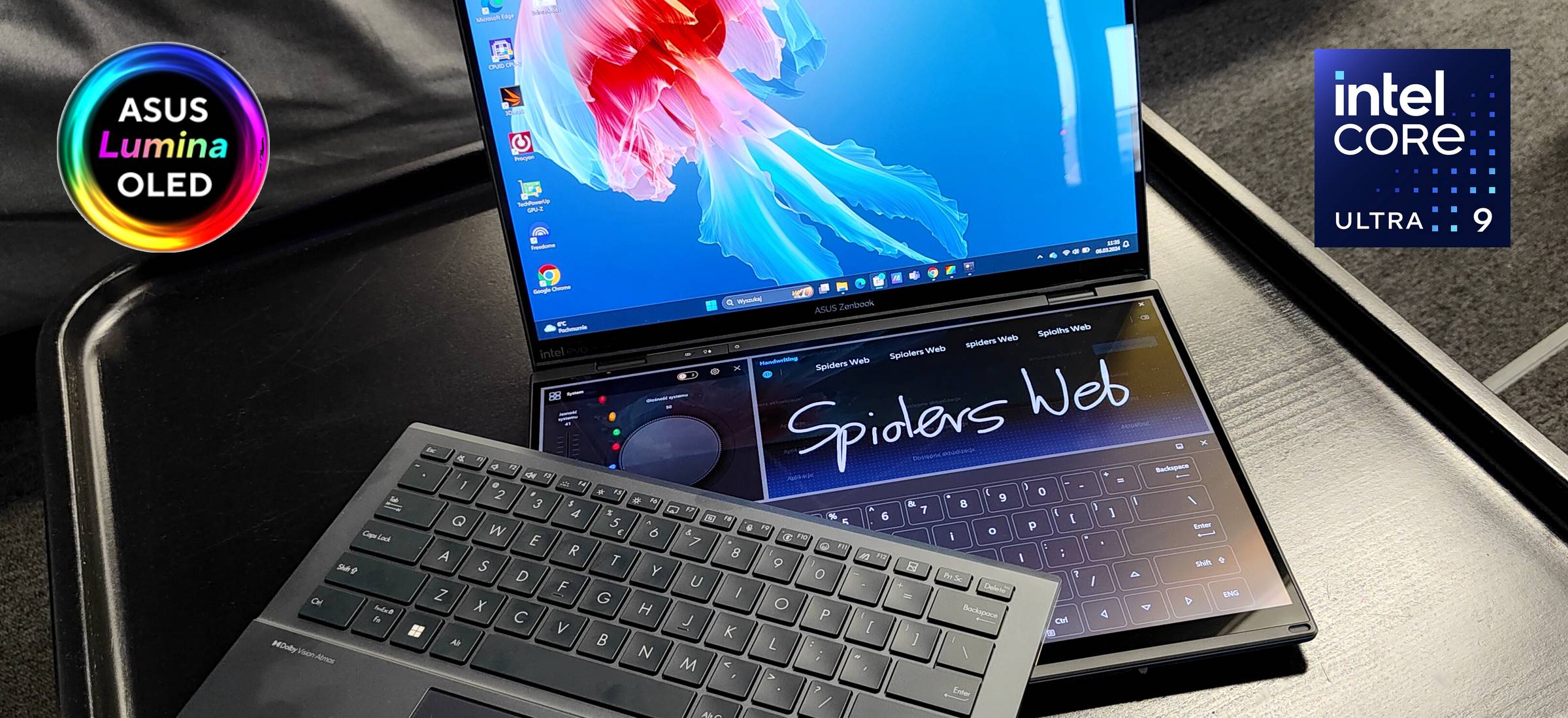 Klasyczne laptopy są dla dziadersów. ASUS za pomocą Zenbook Duo 2024 pokazuje jak wygląda nowoczesny sprzęt