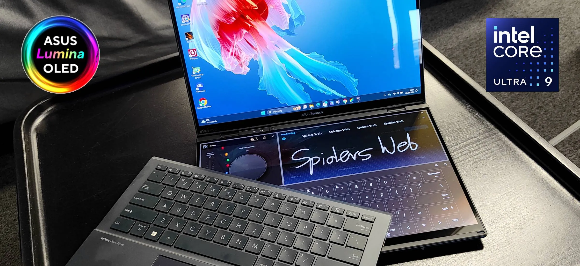 Klasyczne laptopy są dla dziadersów. ASUS za pomocą Zenbook Duo 2024 pokazuje jak wygląda nowoczesny sprzęt