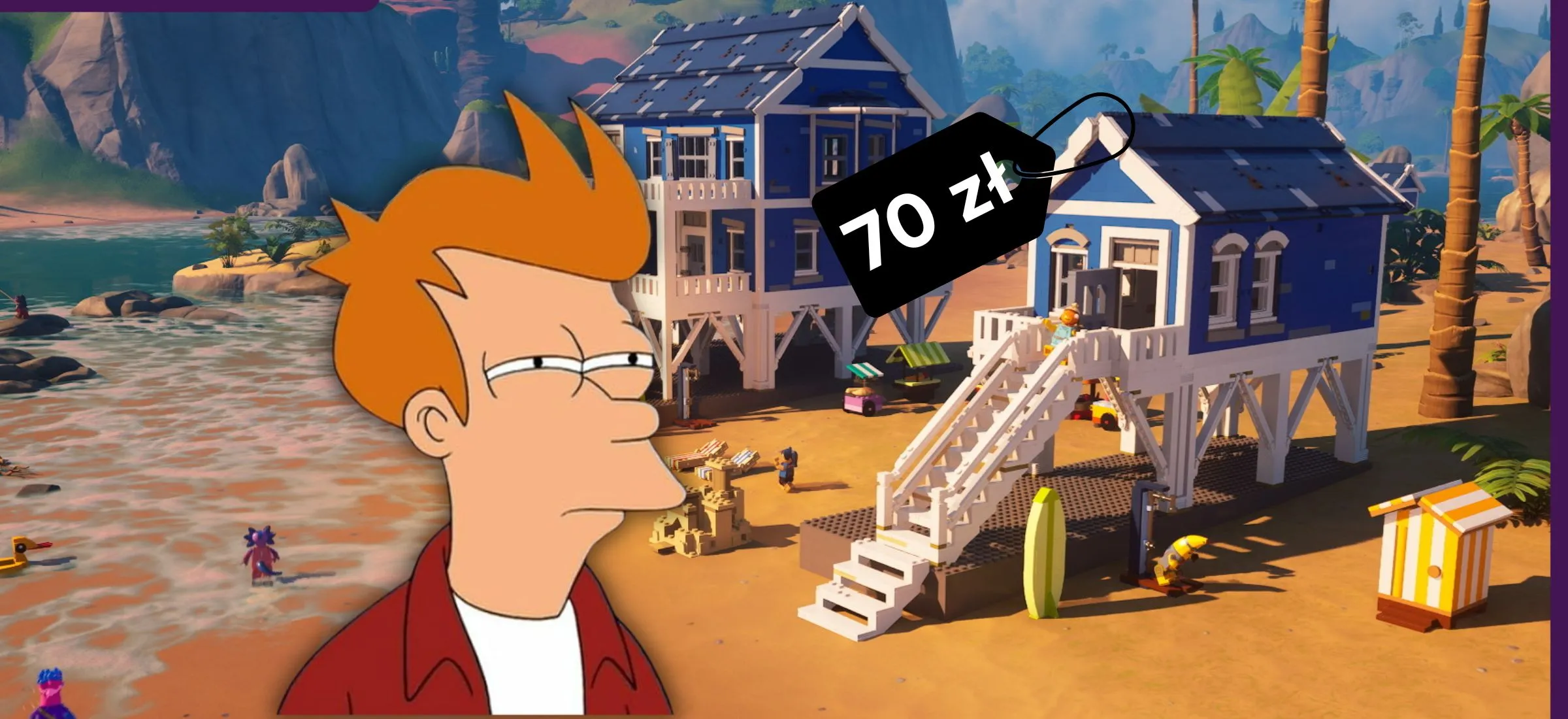 Fortnite otrzymało cyfrowy zestaw klocków LEGO