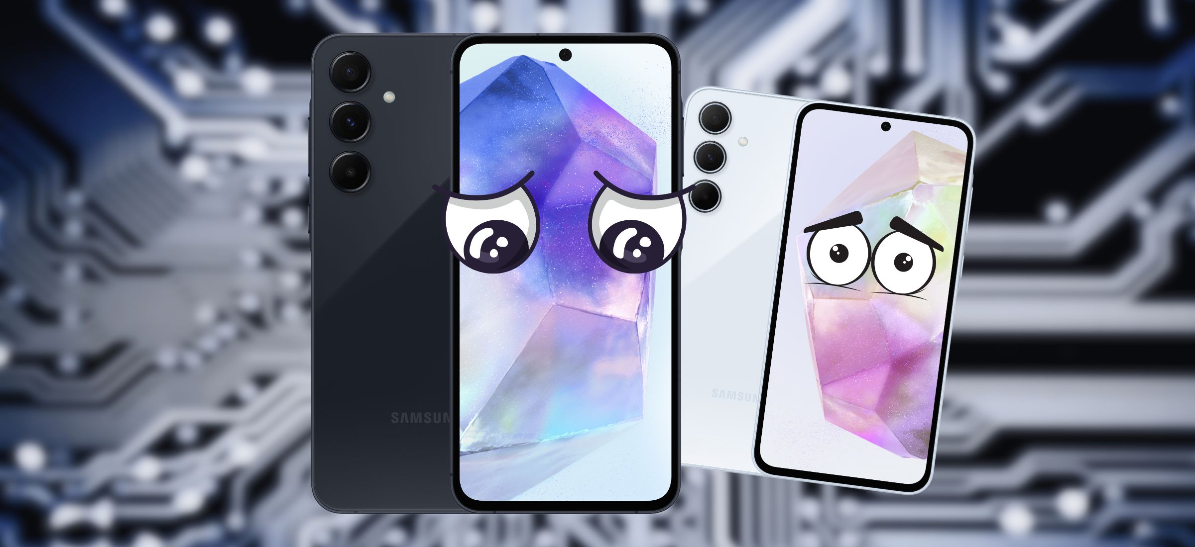 Samsung Galaxy A55 5G i A35 5G bez Galaxy AI