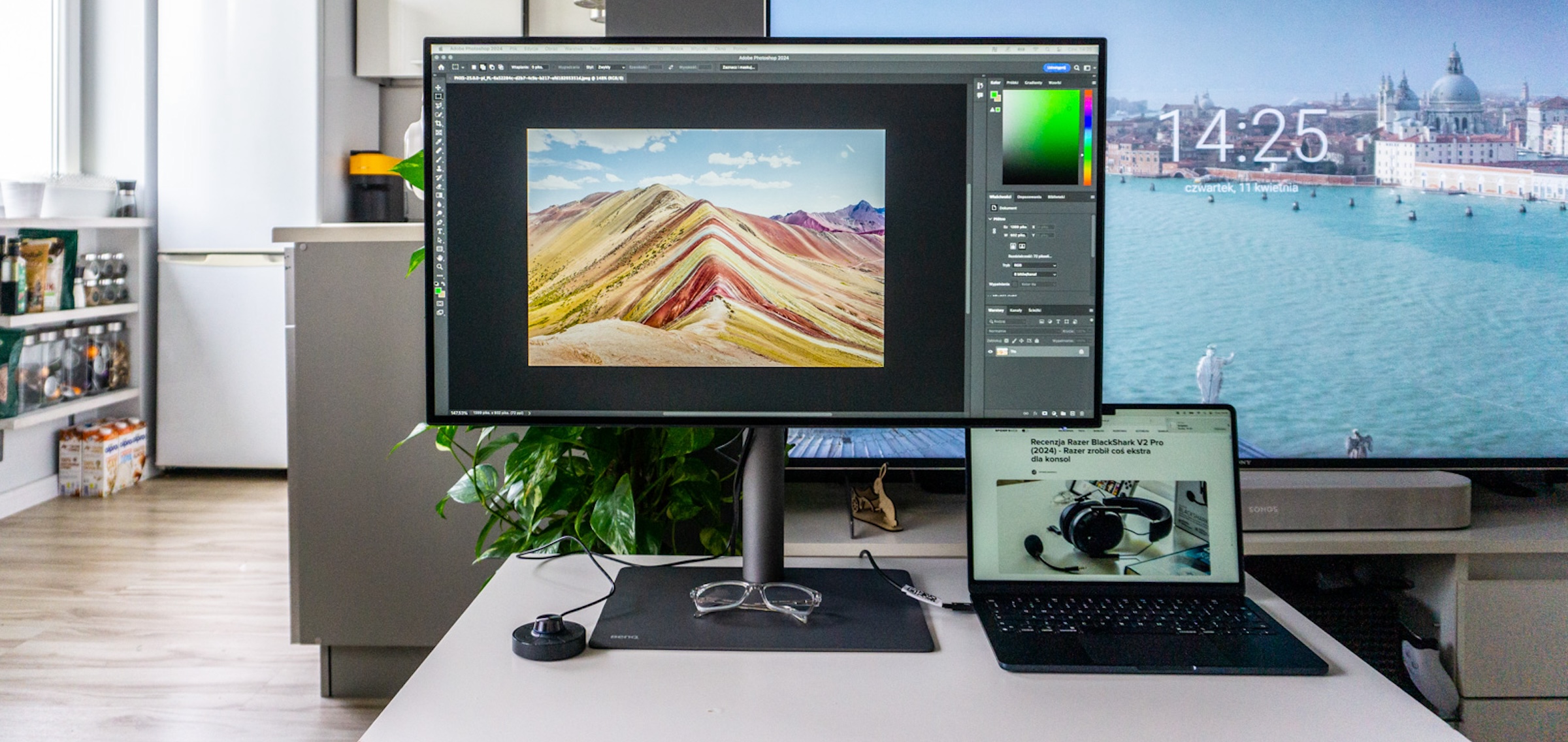 Recenzja BenQ PD3225U. Mocna alternatywa dla Apple Studio Display za połowę ceny