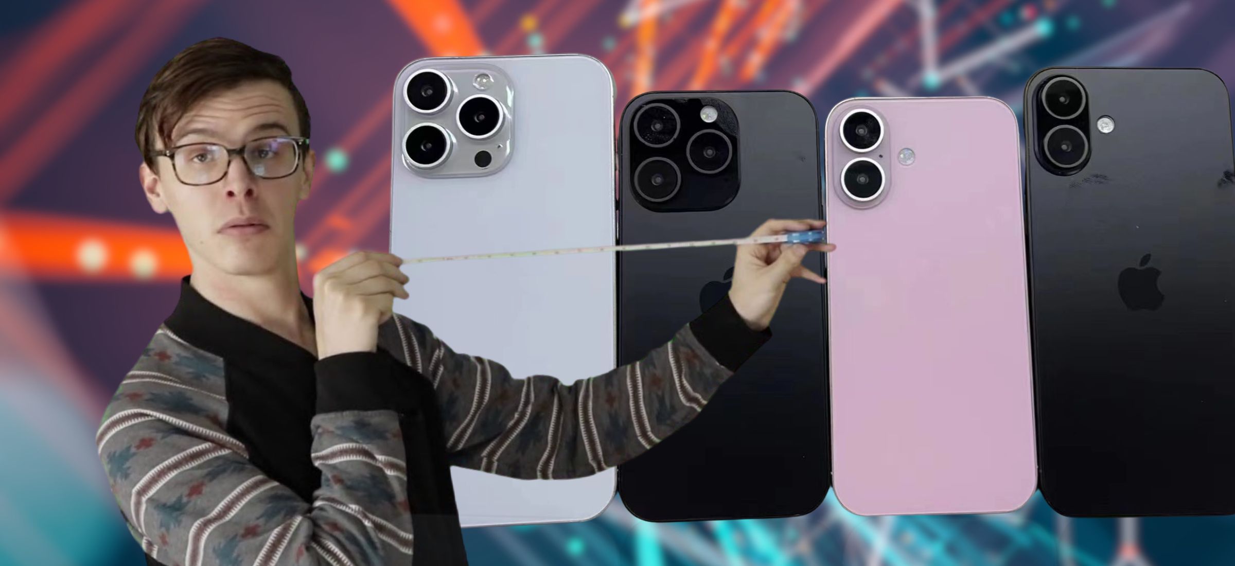 Linia iPhone 16 na kolejnych zdjęciach. Ogromny ekran niepokoi