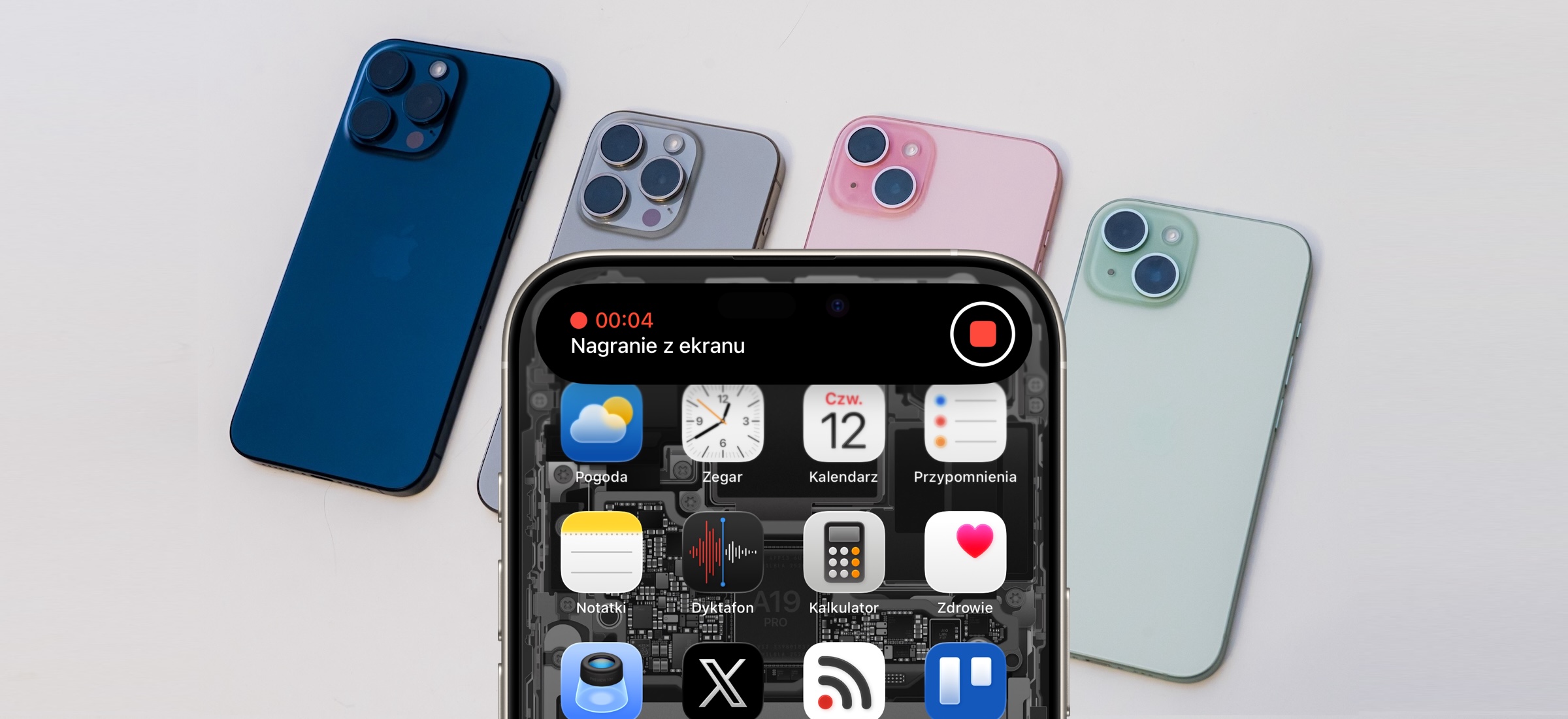 Jak włączyć nagrywanie ekranu w iPhonie? Apple przeniósł to w inne miejsce