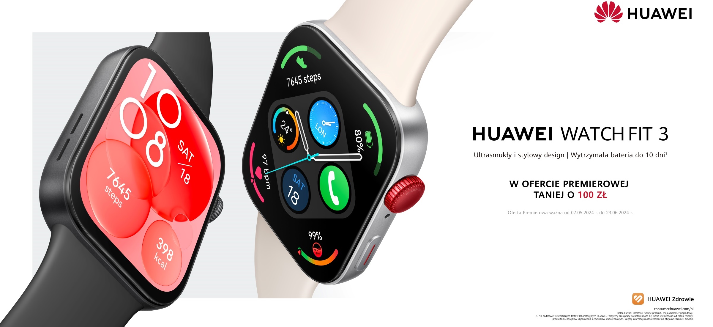 Huawei rusza ze świetną promocją. Oszczędzisz na zegarku i słuchawkach