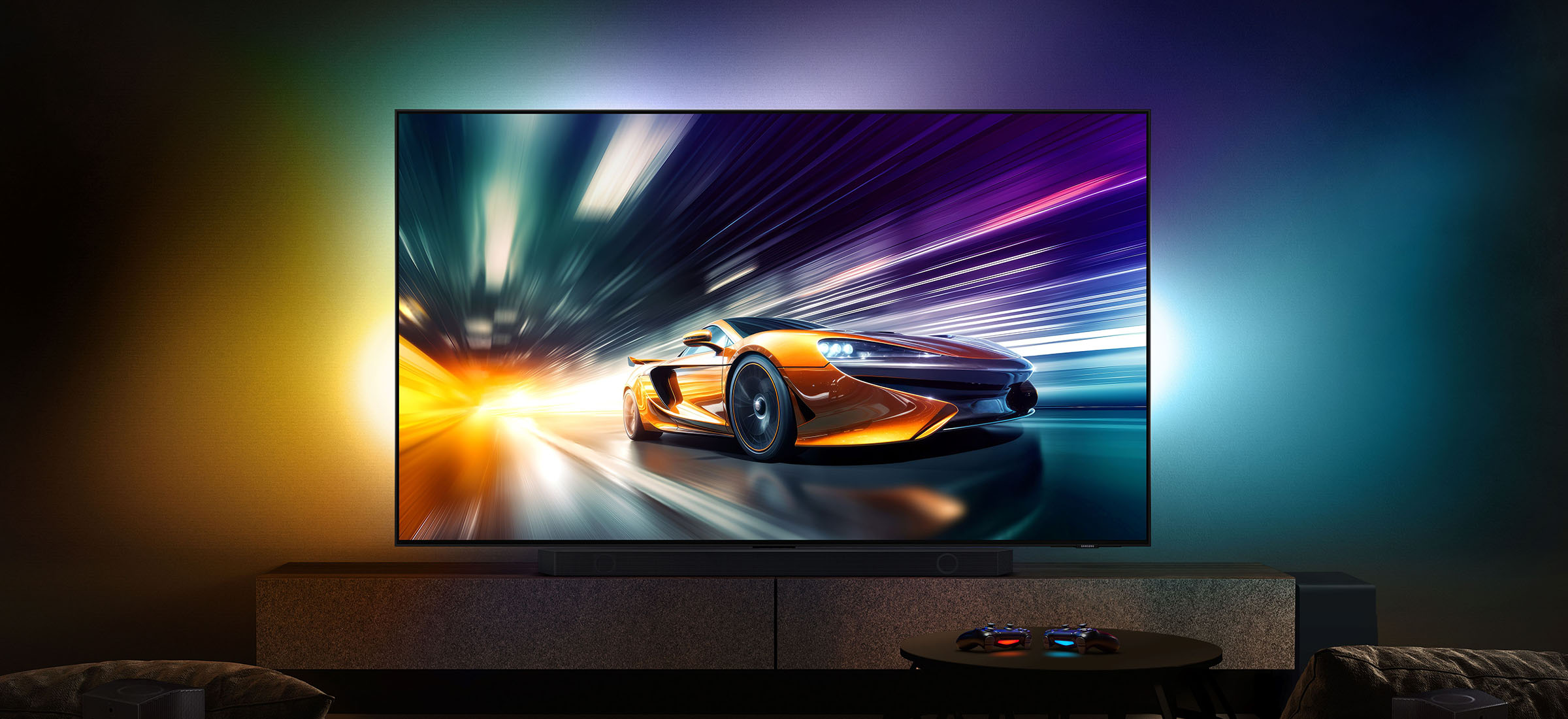 OLED TV gry