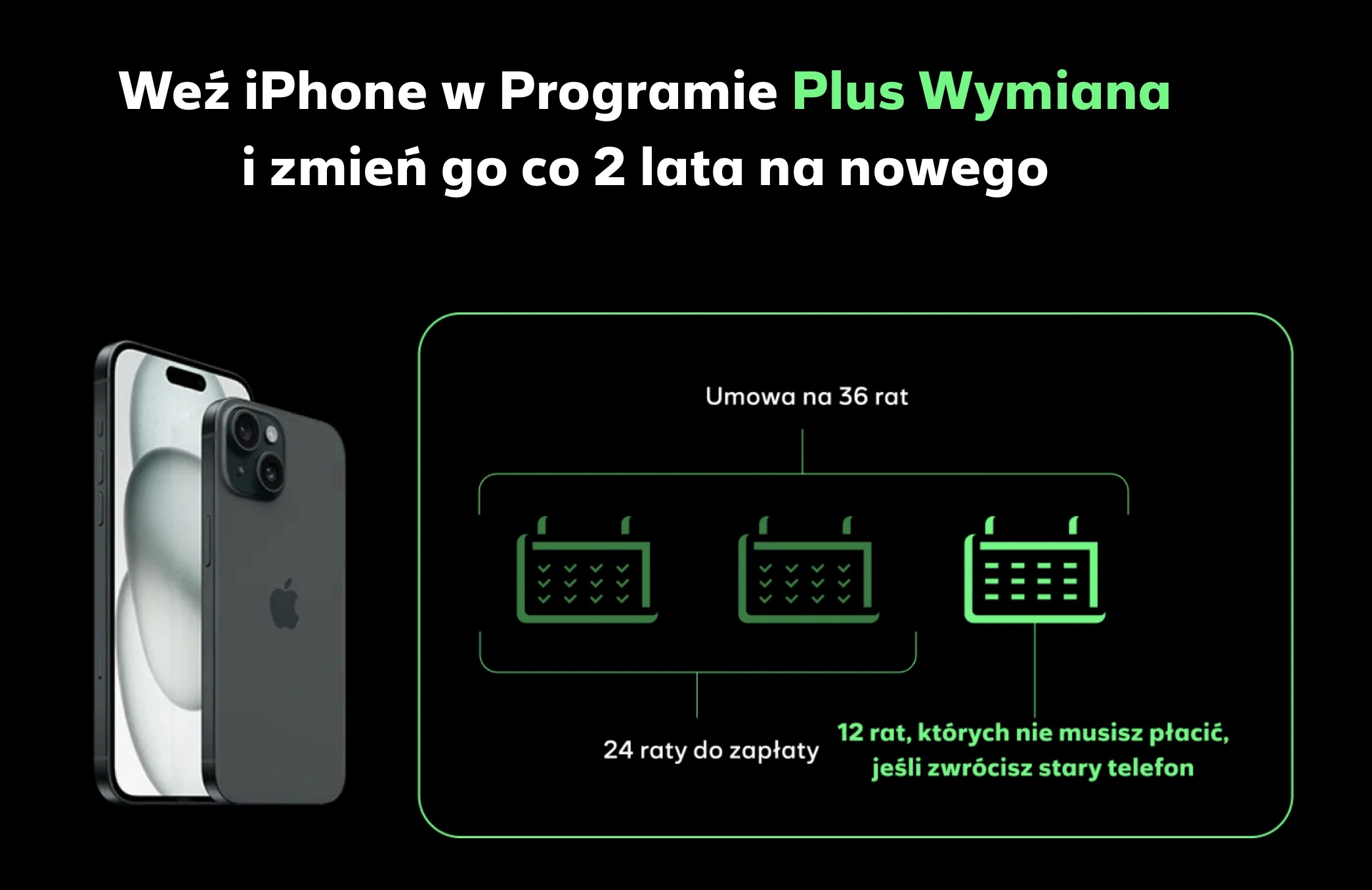 plus wymiana iphone