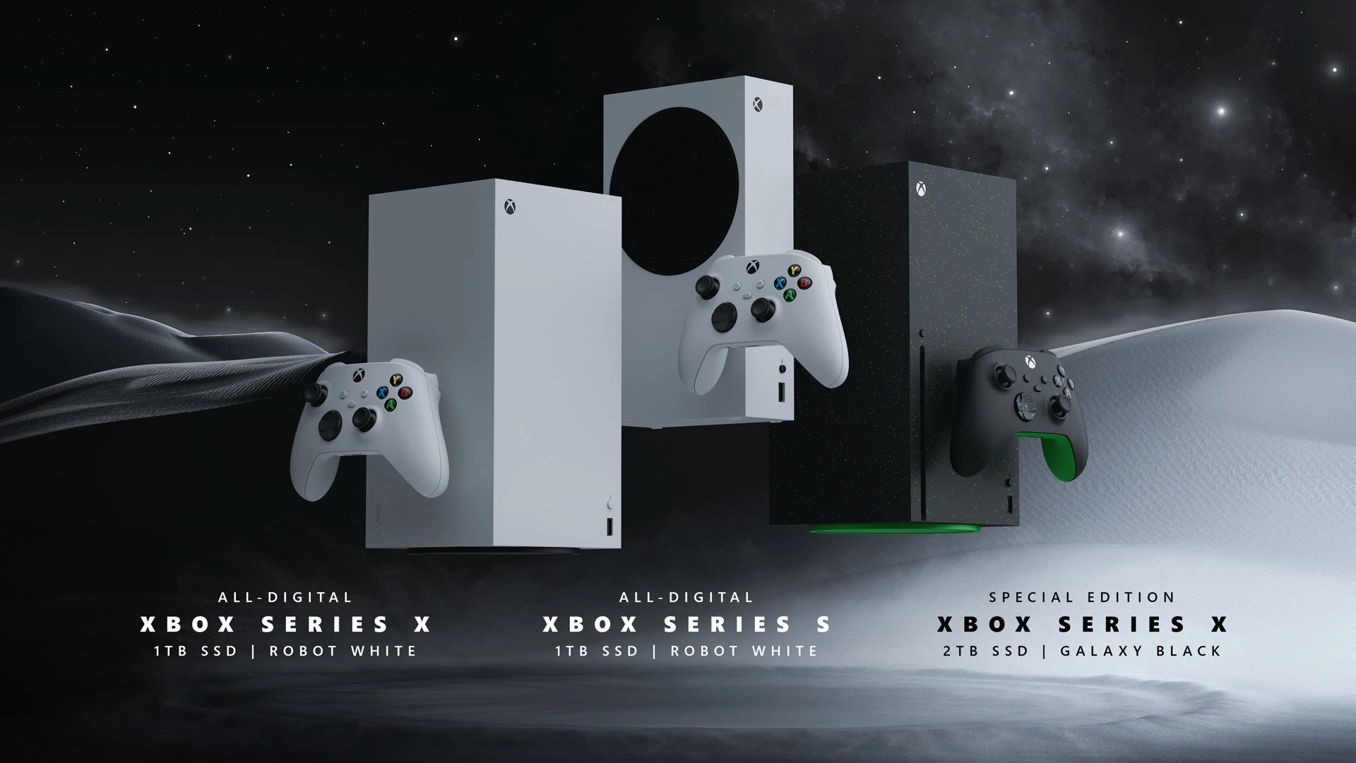 Trzy nowe konsole Xbox. Jednej coś wypadło