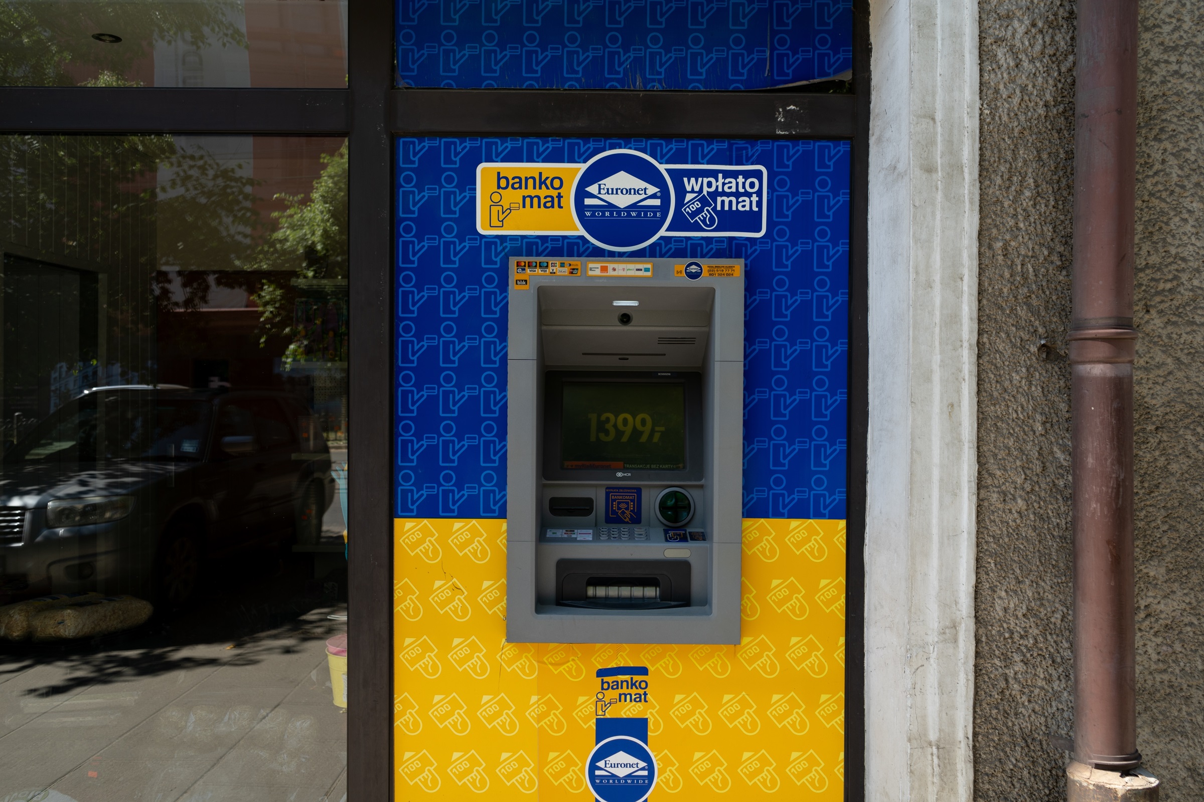 strajk bankomatow