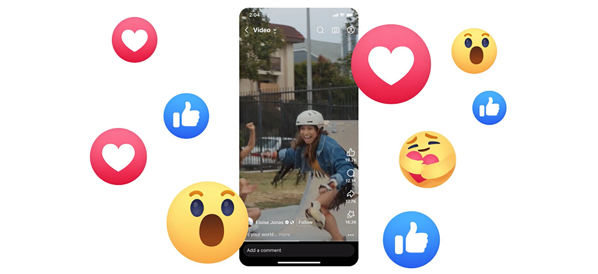 Facebook zmiany wideo