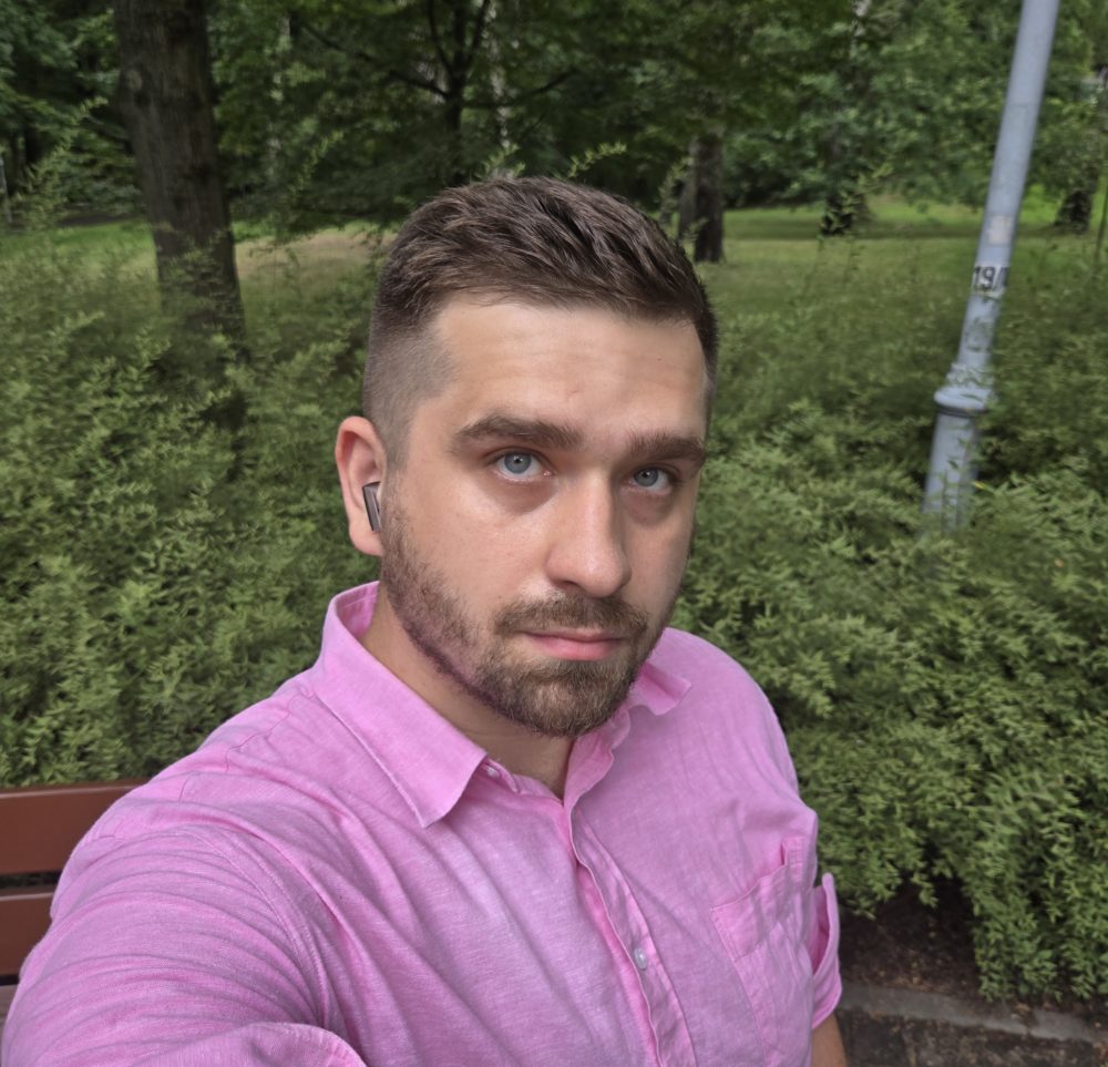 zwykłe zdjęcie wykonane jako selfie