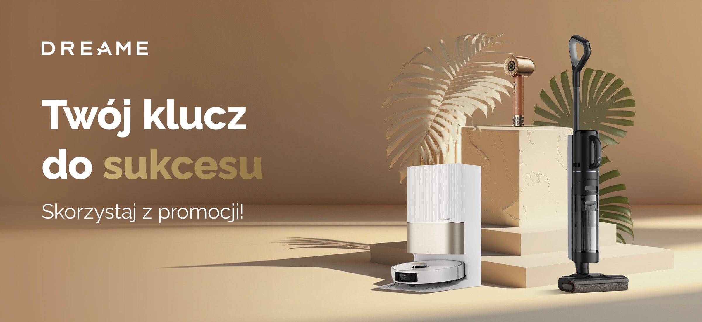 Promocja na sprzęty Dreame. Ty odpoczywasz, a dom i ogród zadbany