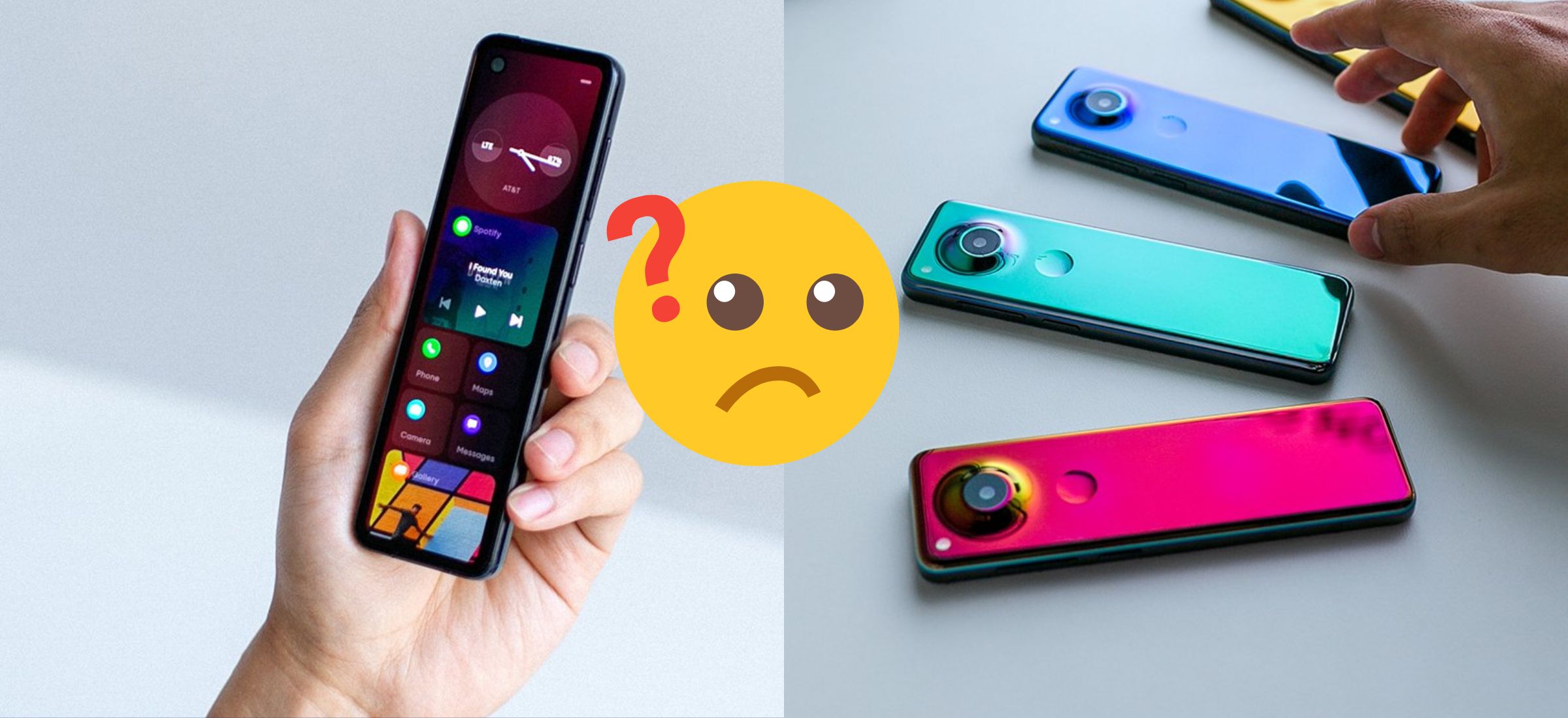 Telefon z najdziwniejszym ekranem w historii. To mógł być przełom