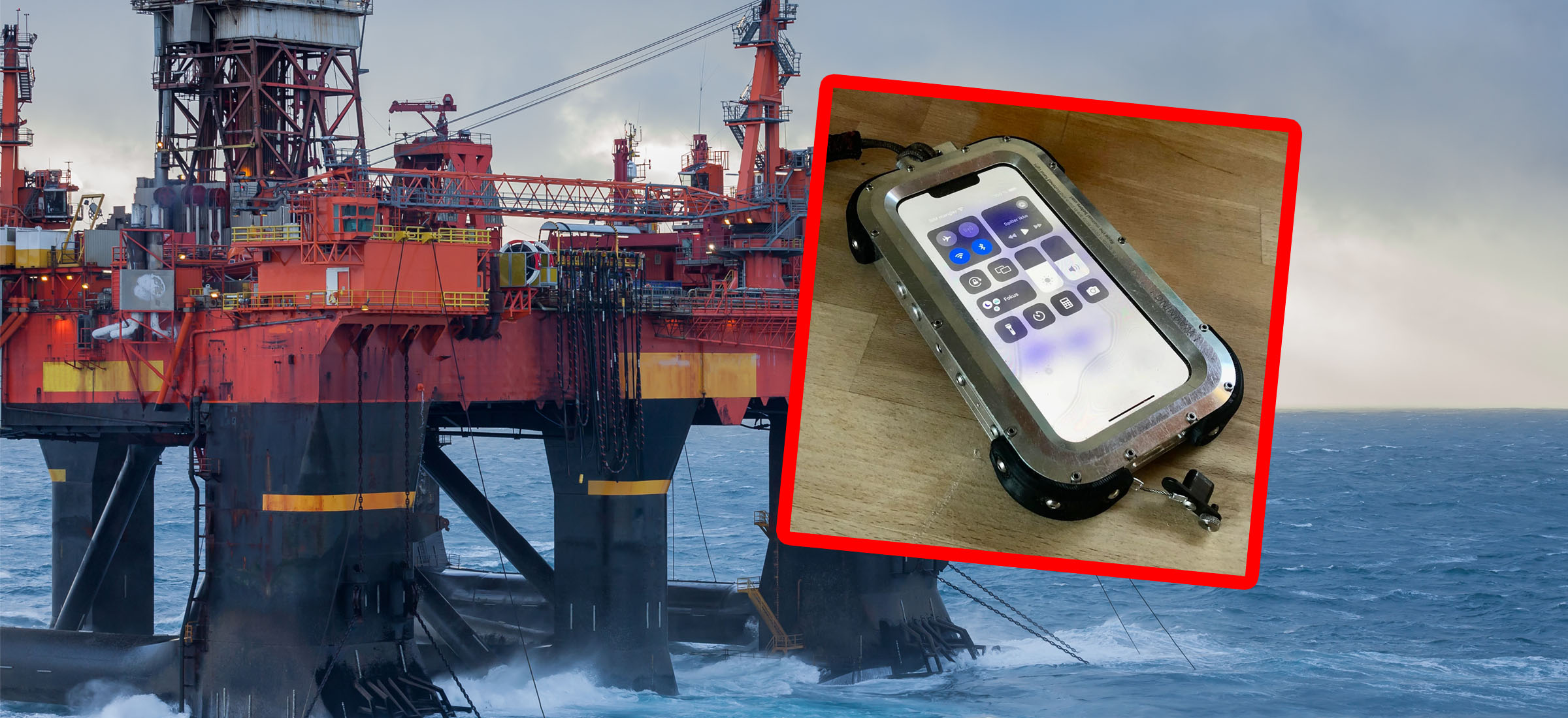Ten telefon może przetrwać wybuch. Internauta pokazał najbardziej pancerną obudowę świata