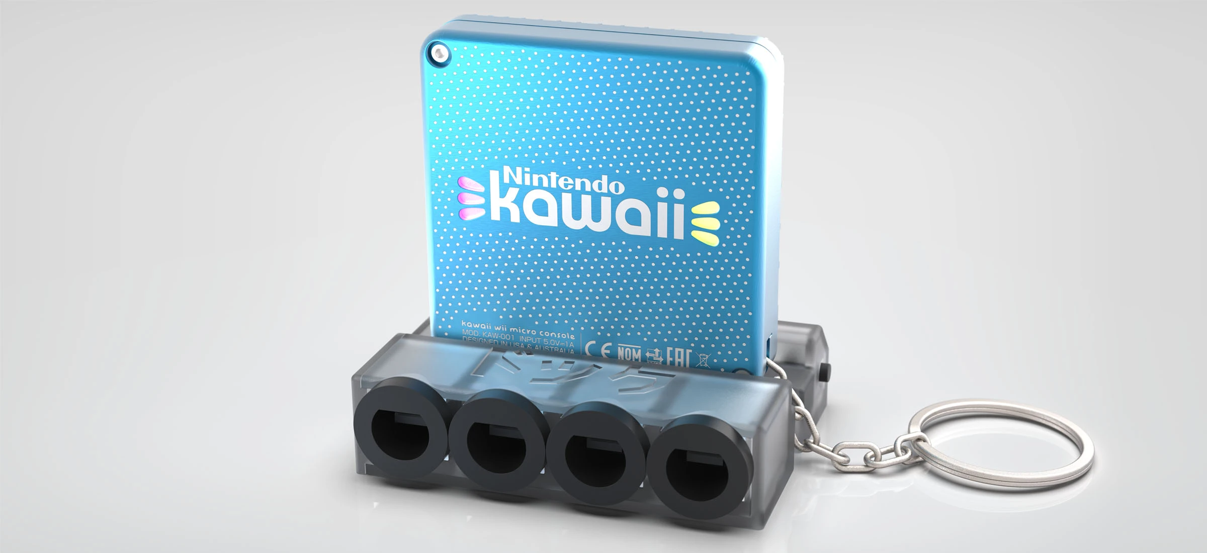 Nintendo Kawaii - sporą konsolę zmieścili w breloczku. Tak fani przerobili kultowy sprzęt