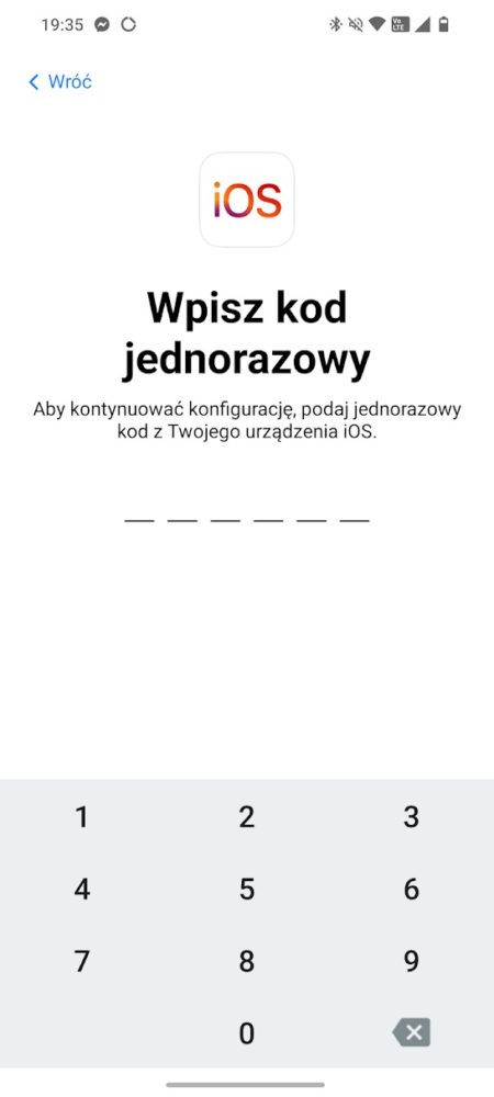 Jak przenieść dane z Androida na iOS? Wpisz jednorazowy kod