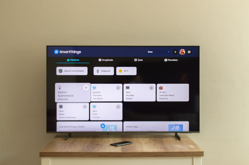 Samsung QLED Q60D - smart home i SmartThings