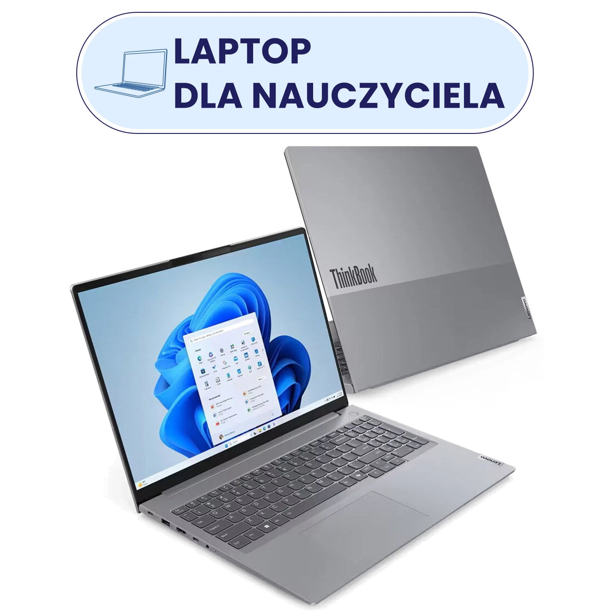 Laptop dla nauczyciela na bon 2025 - LENOVO ThinkBook 16 G7 IML