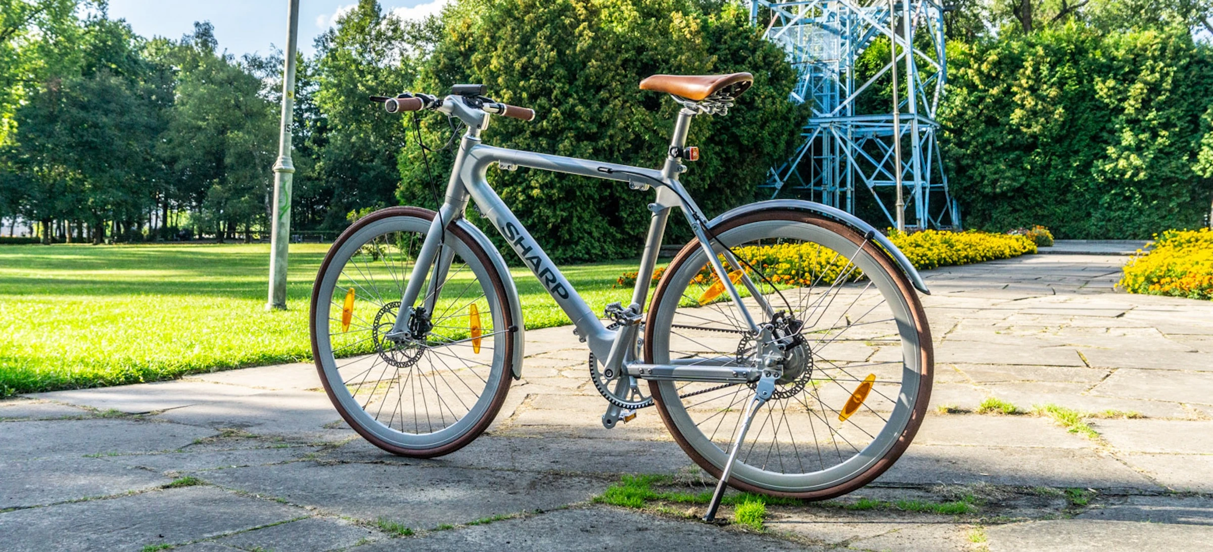 Recenzja roweru Sharp BK-RS08-ES Milano z paskiem węglowym. Ludzie nie wierzą, że to elektryk