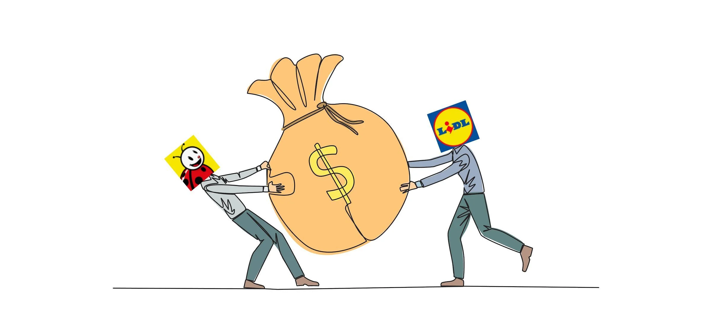 biedronka kontra lidl