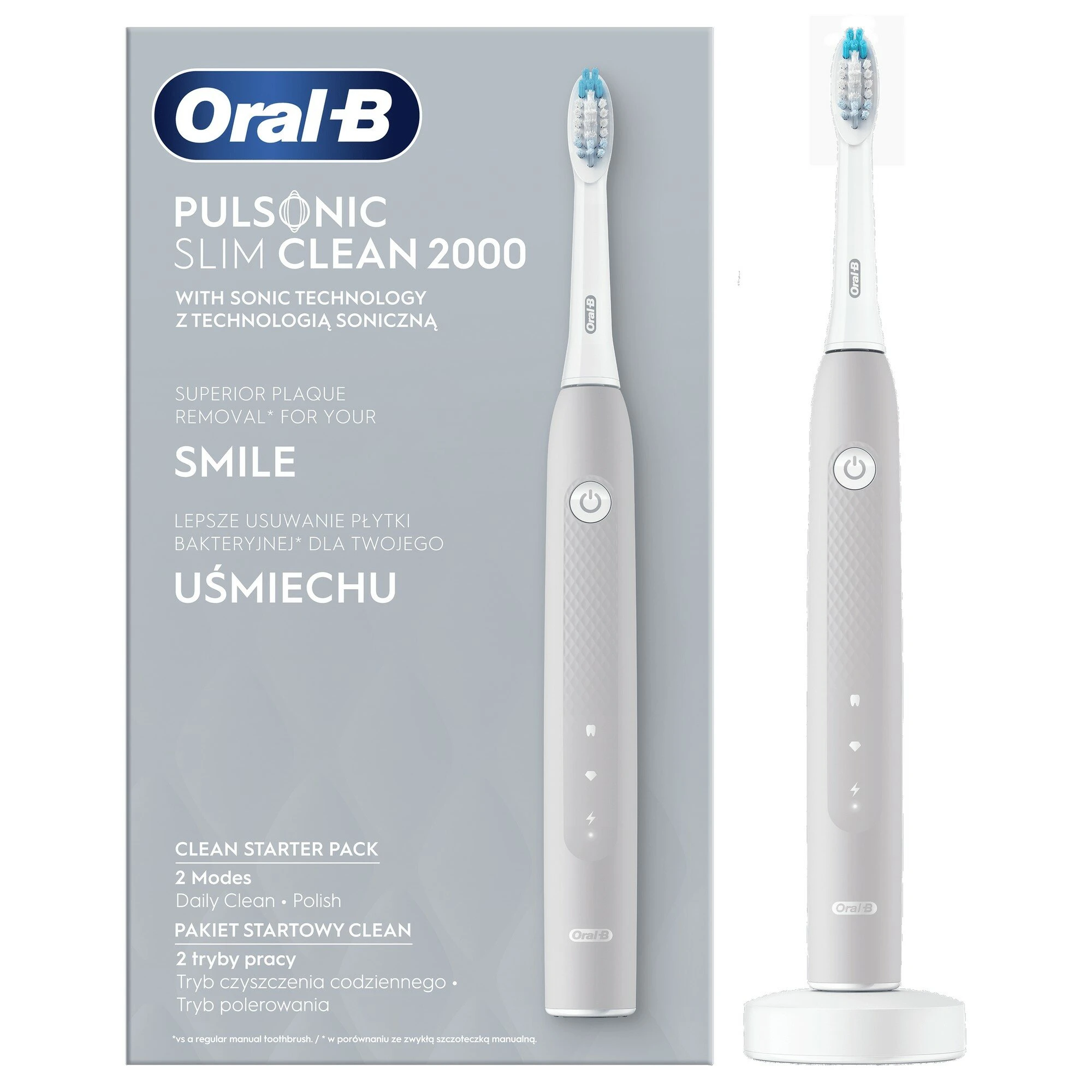 najlepsze sprzety dla ucznia ranking akcesoriow 250 zl 2025 5 ORAL-B Pulsonic Slim Clean 2000 