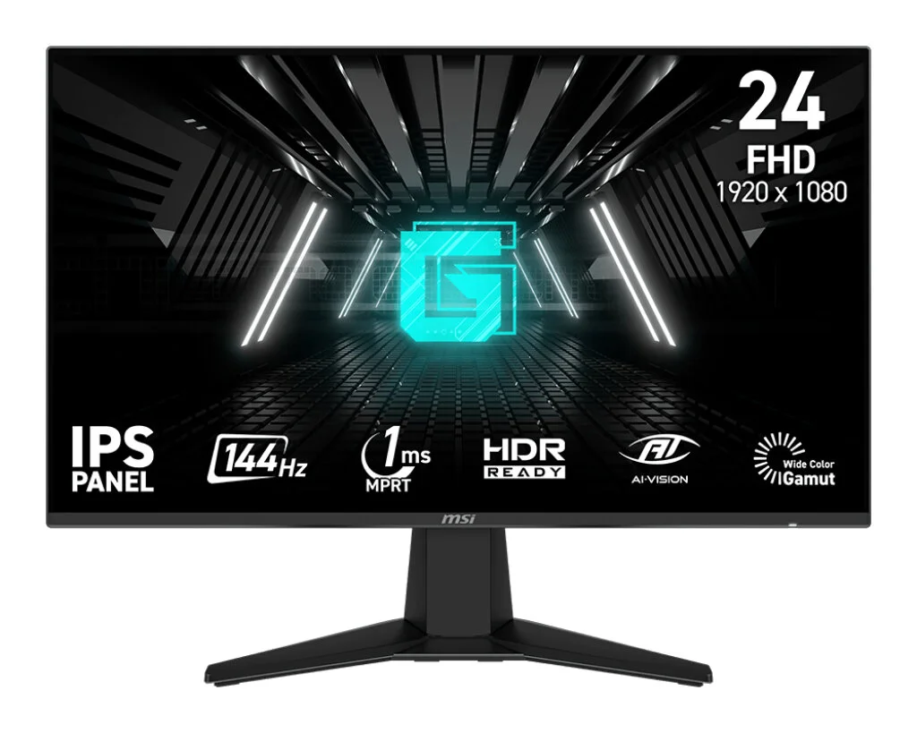 najlepsze sprzety dla ucznia ranking akcesoriow 500 zl 2025 2 monitor MSI G242L E14 23.8” 