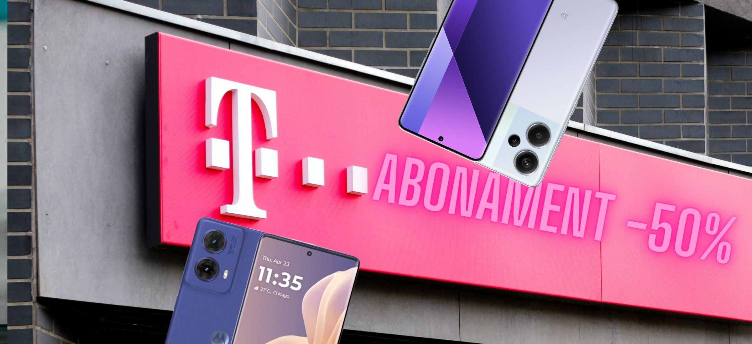 Abonament w T-Mobile tańszy o połowę oraz smartfony za ułamek ceny
