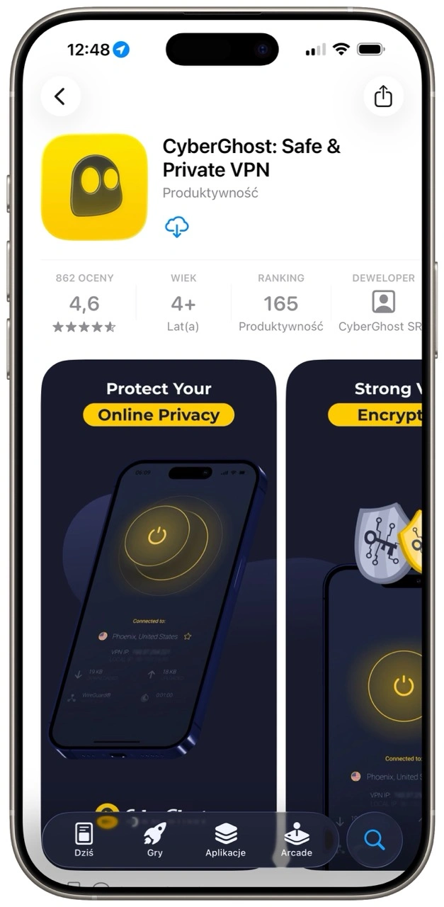 vpn iphone ipad 5 cyberghost 