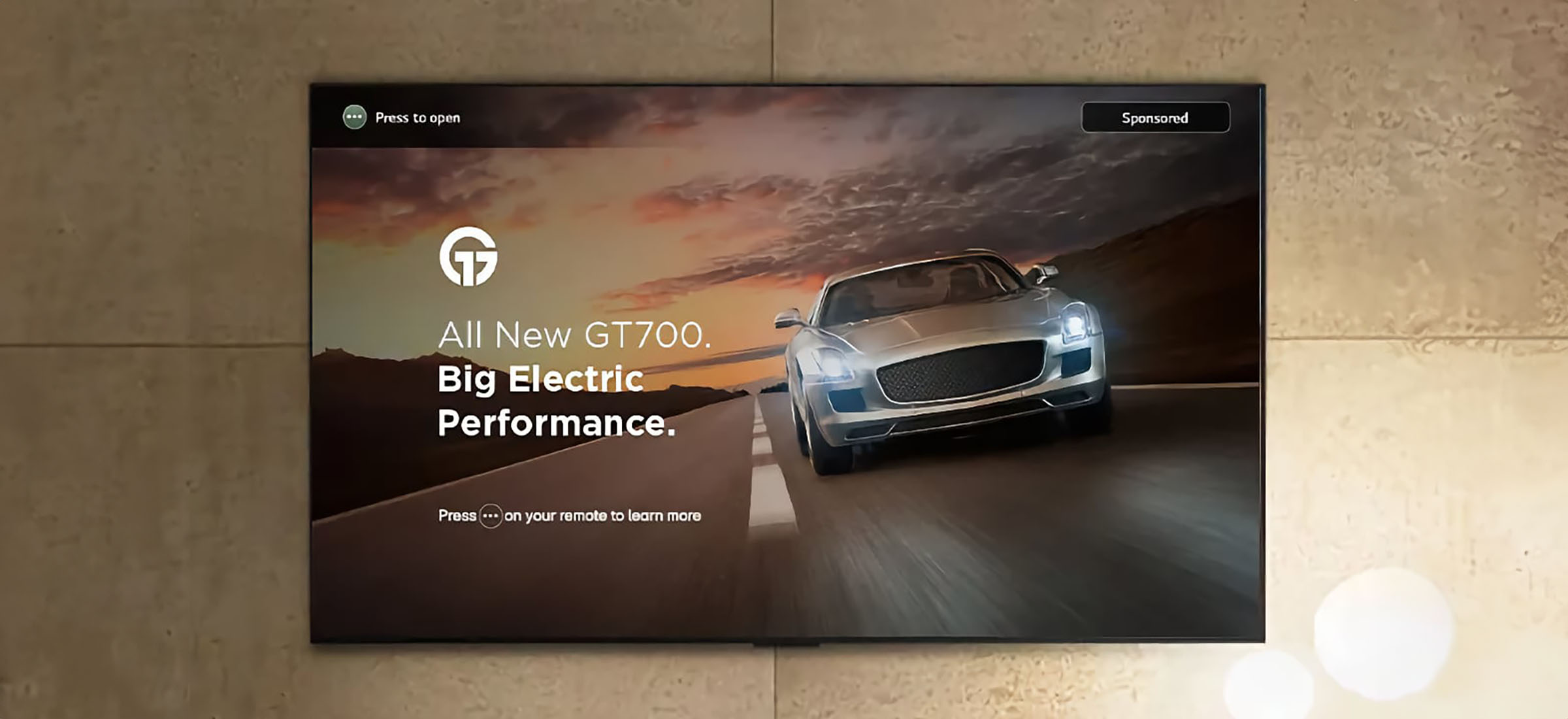 LG telewizory reklamy