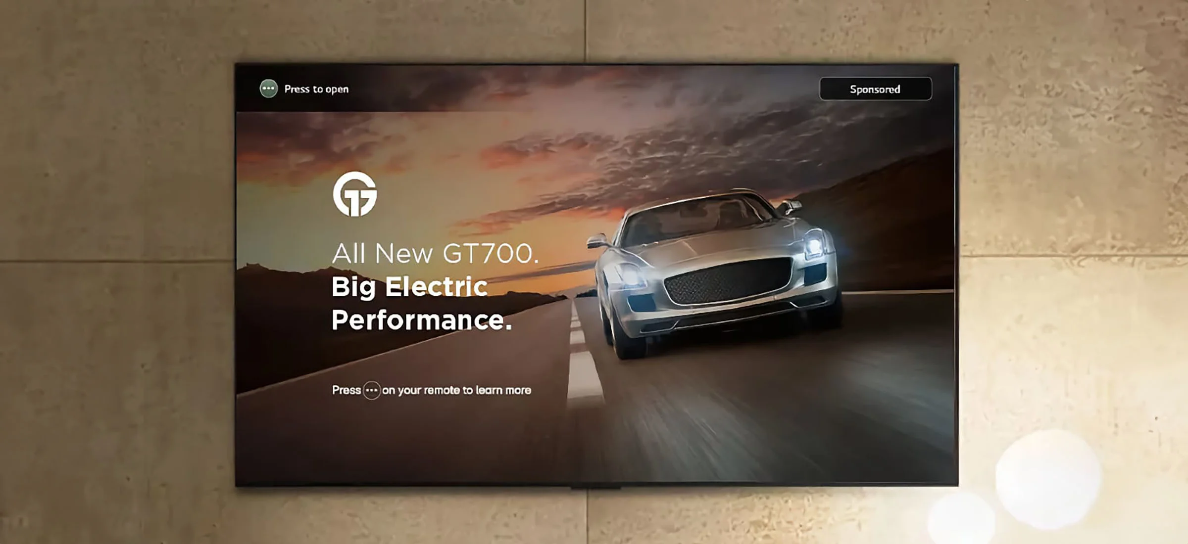 LG telewizory reklamy