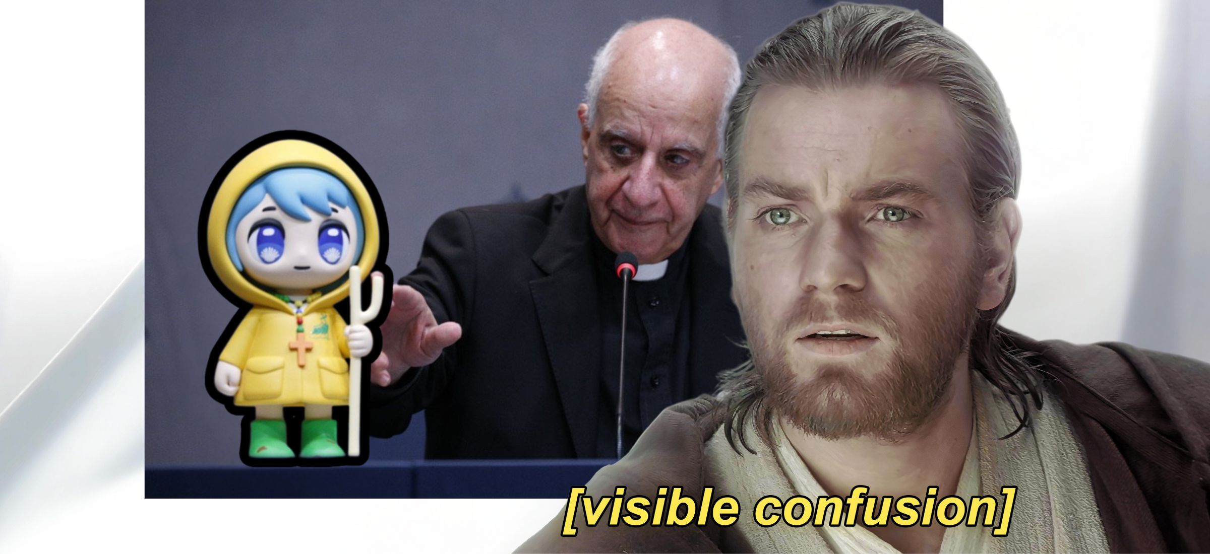 Watykan ma maskotkę. Anime. I do tego... niebieskowłosą