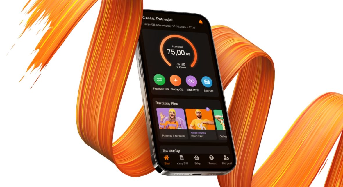 orange flex 75 gb