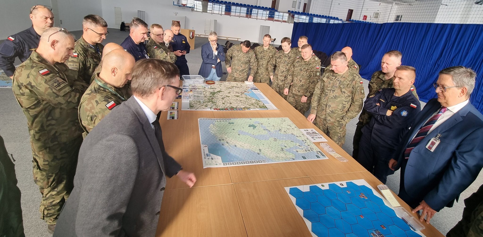 Polska armia szykuje się do wojny grając w planszówkę. Ten system to marzenie każdego stratega