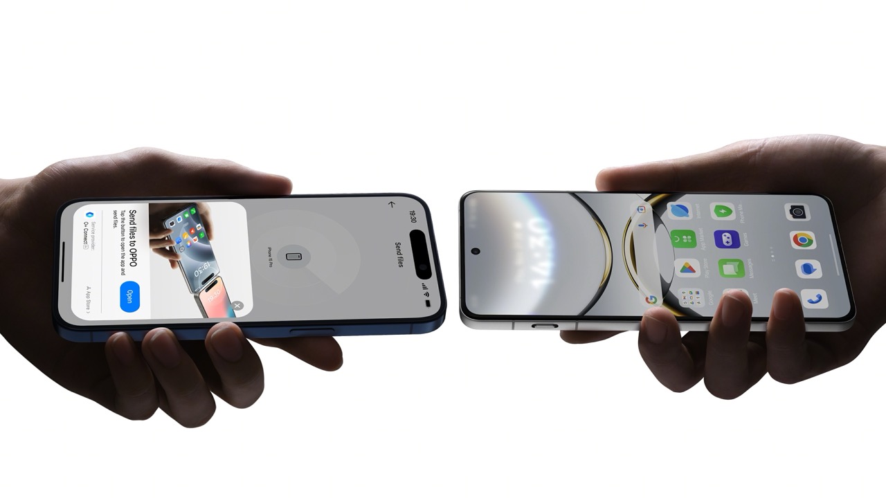 Oppo Find X8 Pro Touch to Share NFC