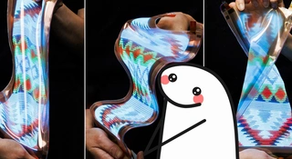 Ten ekran rozciąga się jak guma. LG pokazało niesamowity wyświetlacz