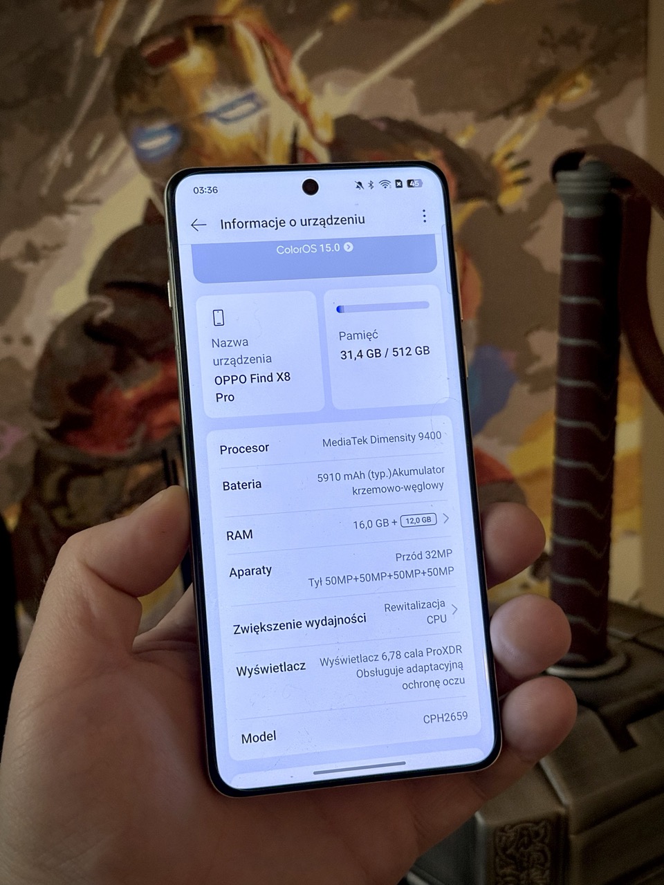oppo find 8x pro specyfikacja